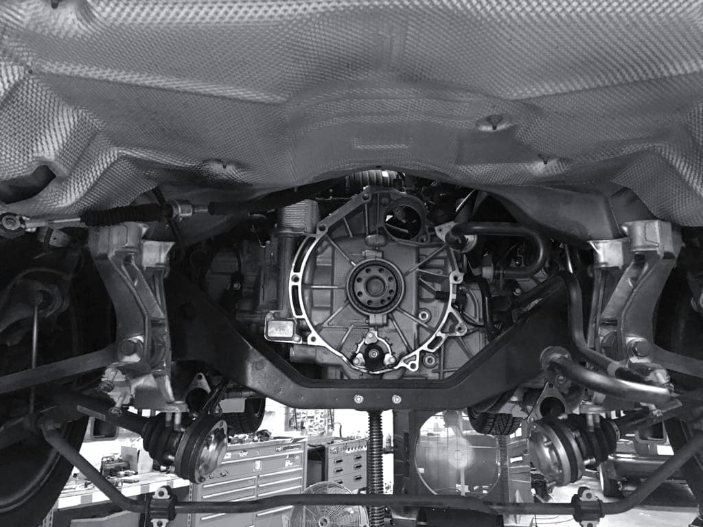 Porsche Boxster IMS installation at the shop today