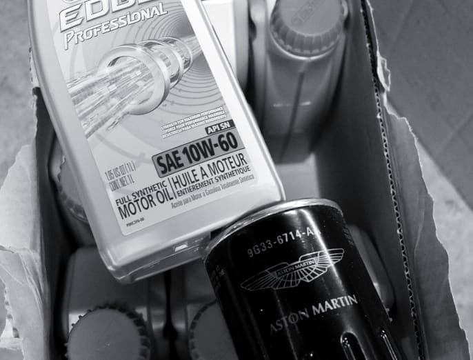 2008 Aston Martin Vantage Service