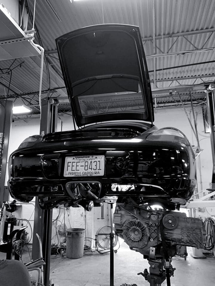 Porsche Cayman clutch install Charlotte NC