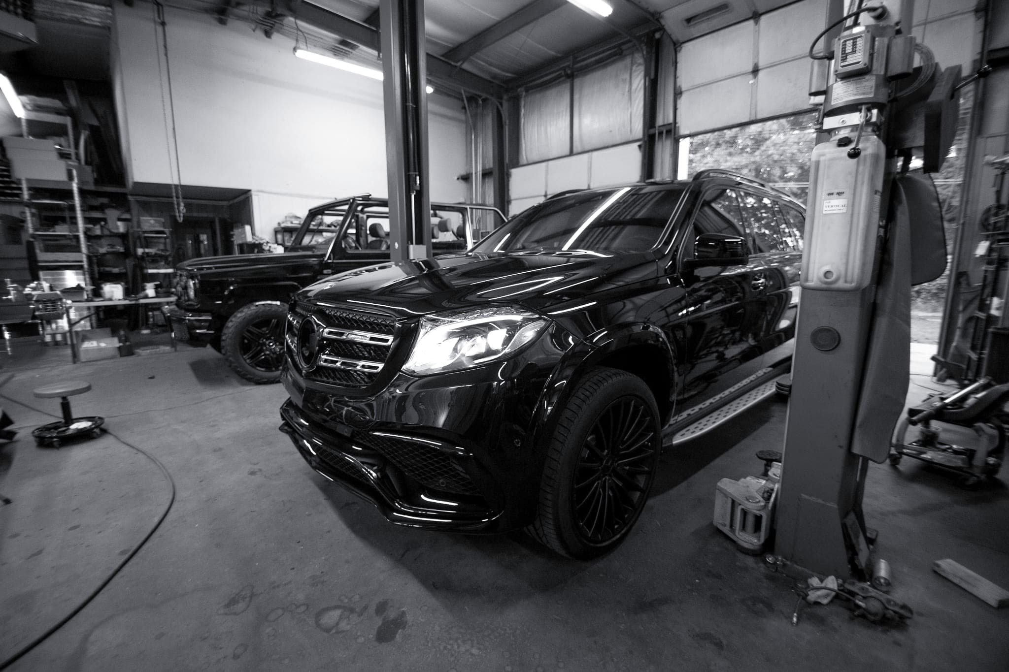 Mercedes GLS63 Performance tuning and service