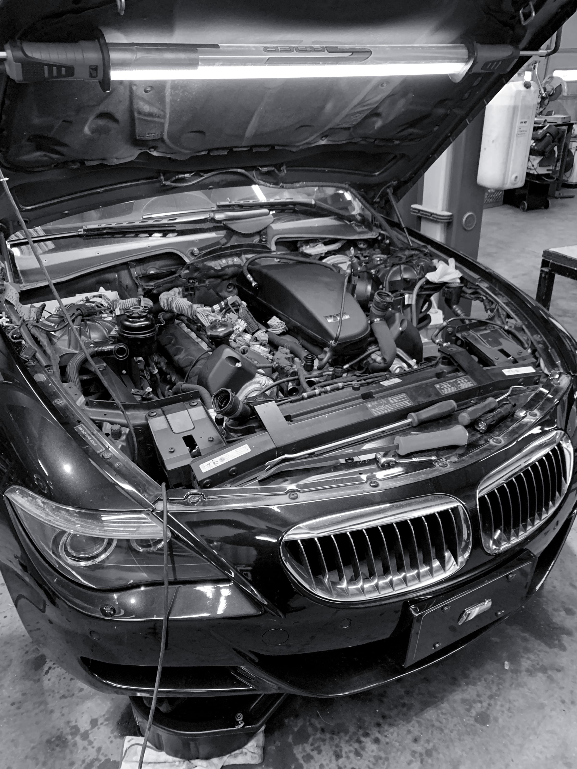 Bmw M6 engine replacement