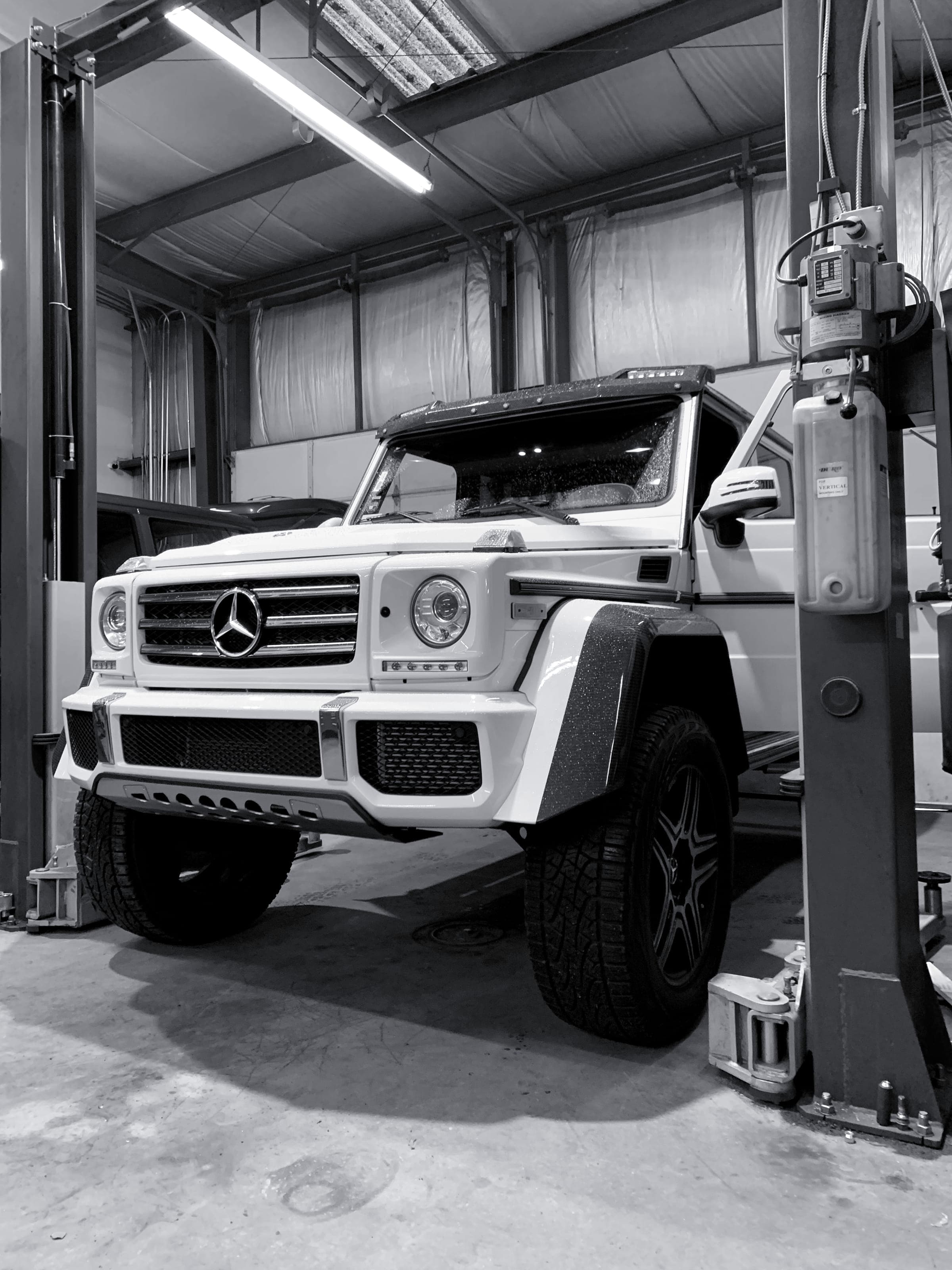 Mercedes G550 4×4 upgrades