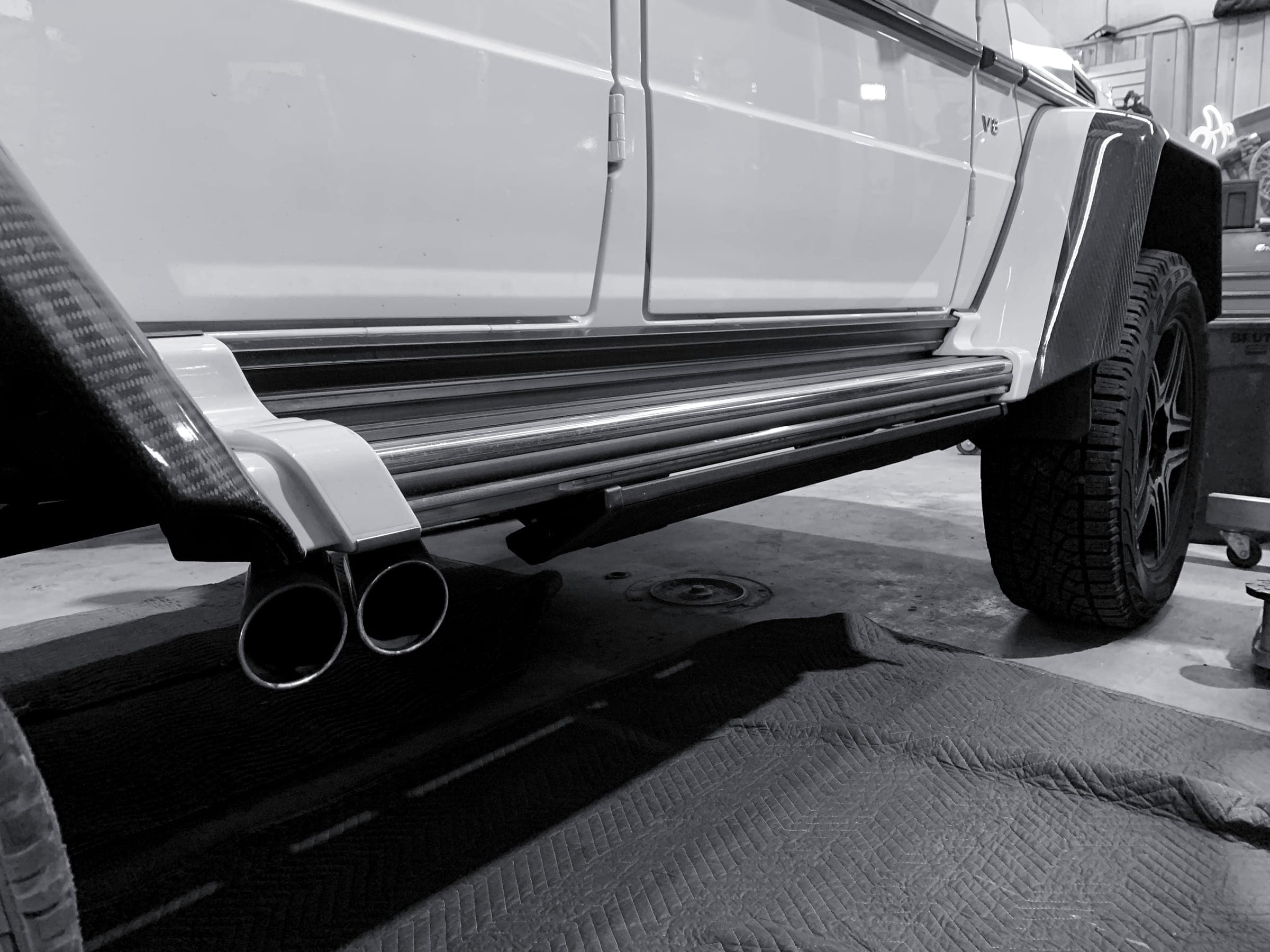 Mercedes G550 4×4 upgrades