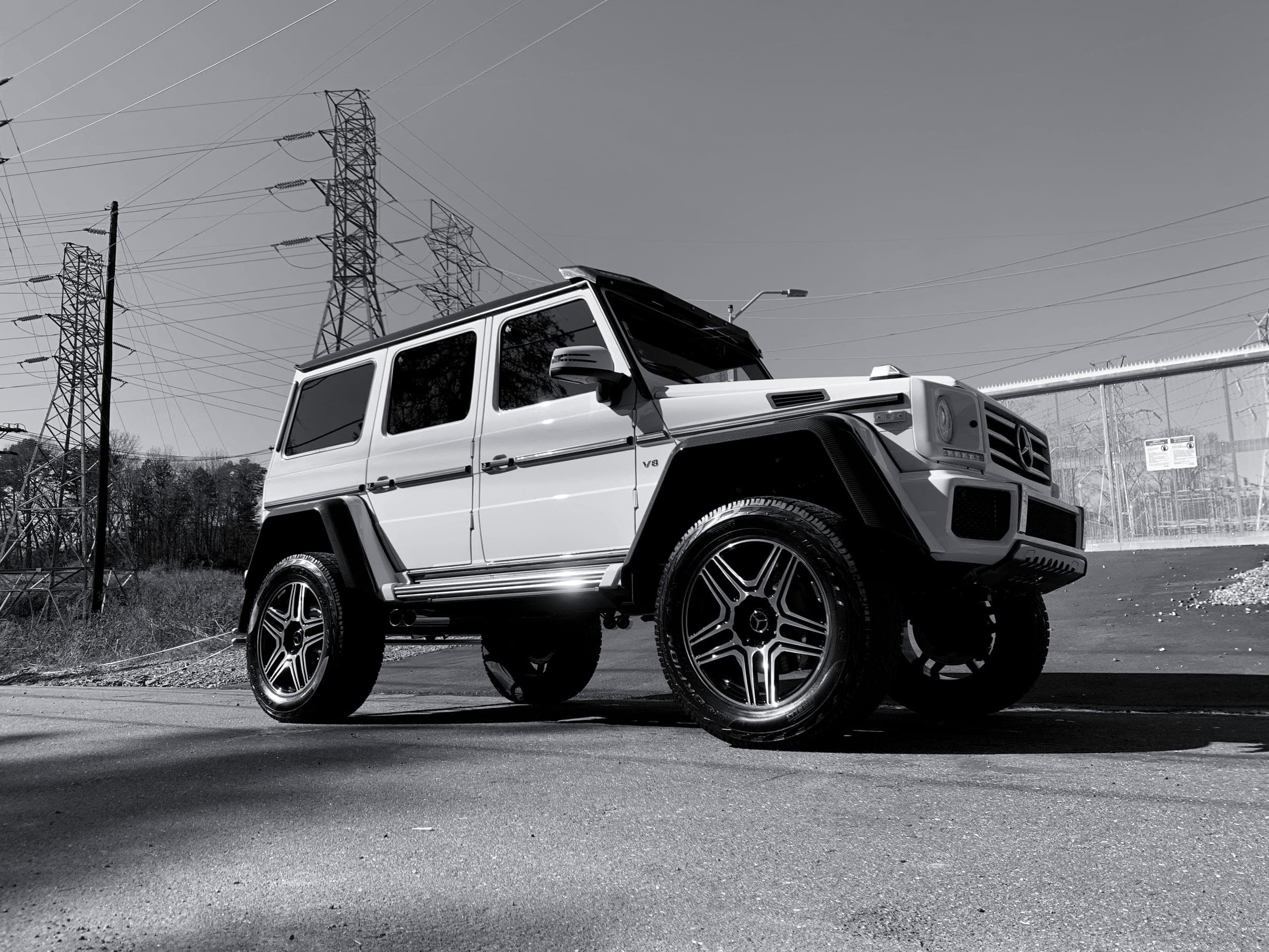 Mercedes G550 4×4 upgrades