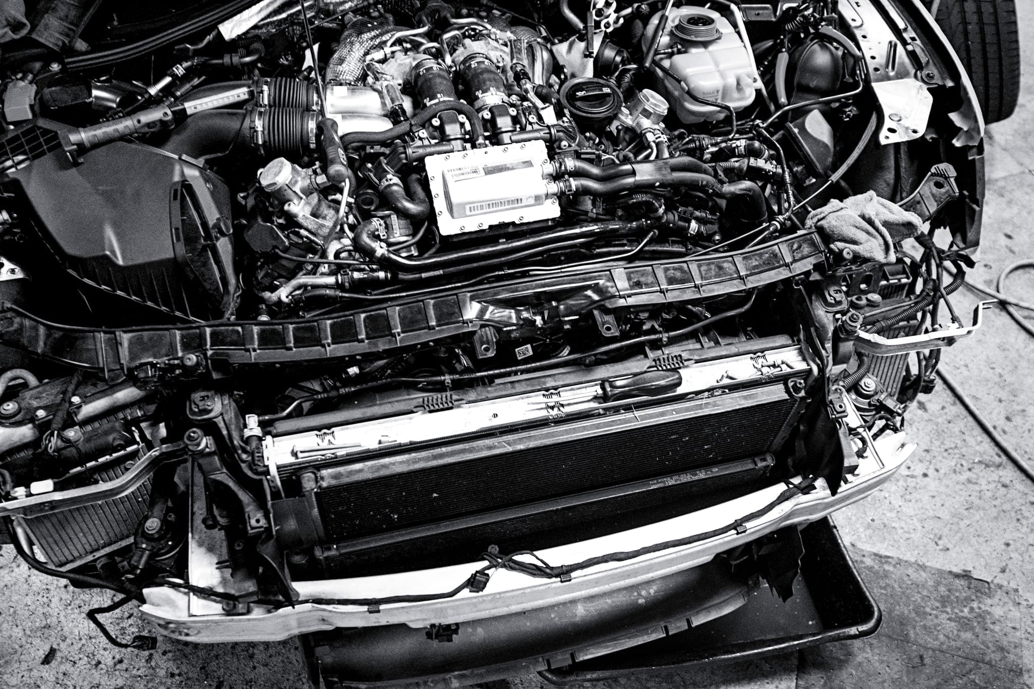 Audi RS7 Coolant Leak Diagnostic