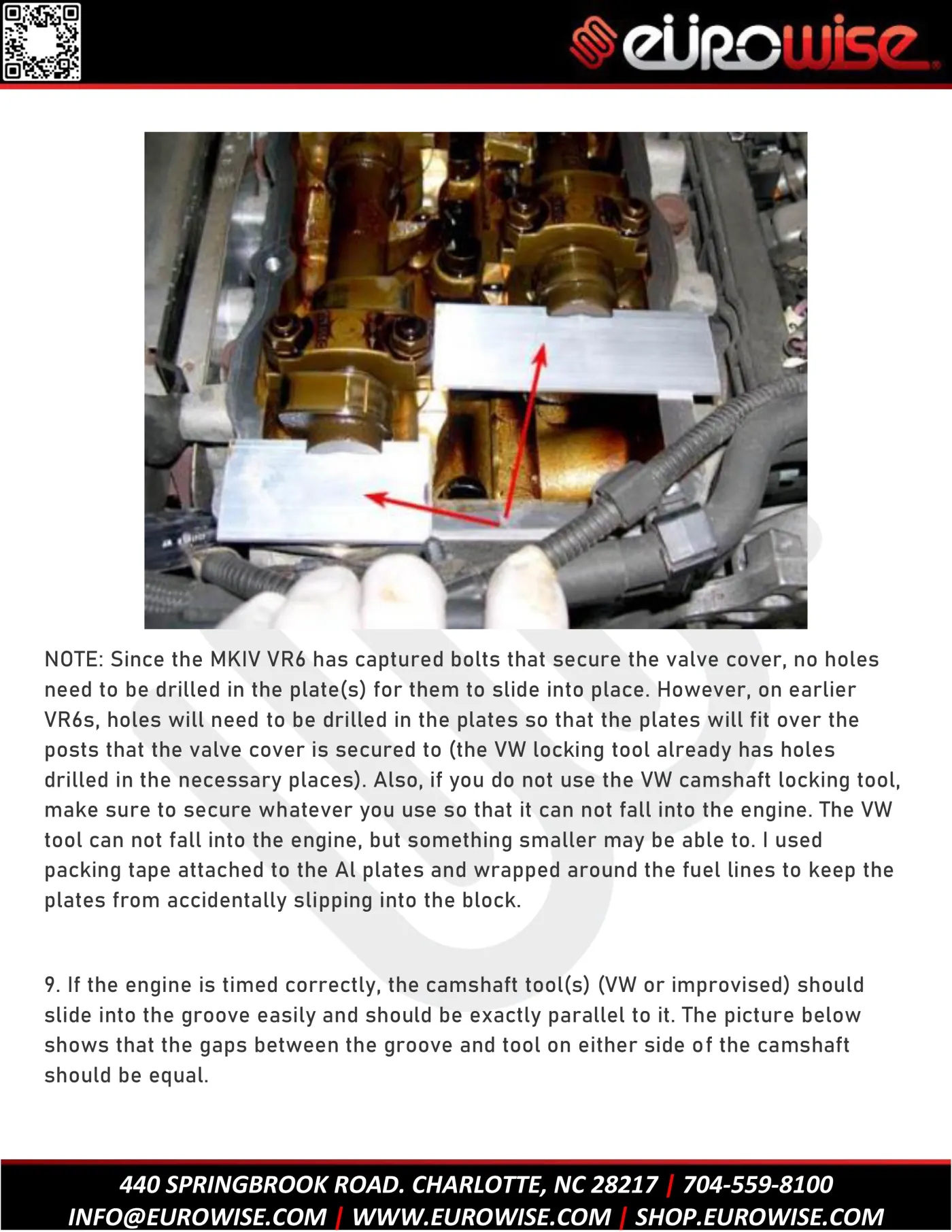 12V VR6 TIMING CHAIN AND GUIDES REPLACEMENT — page 11 of 45