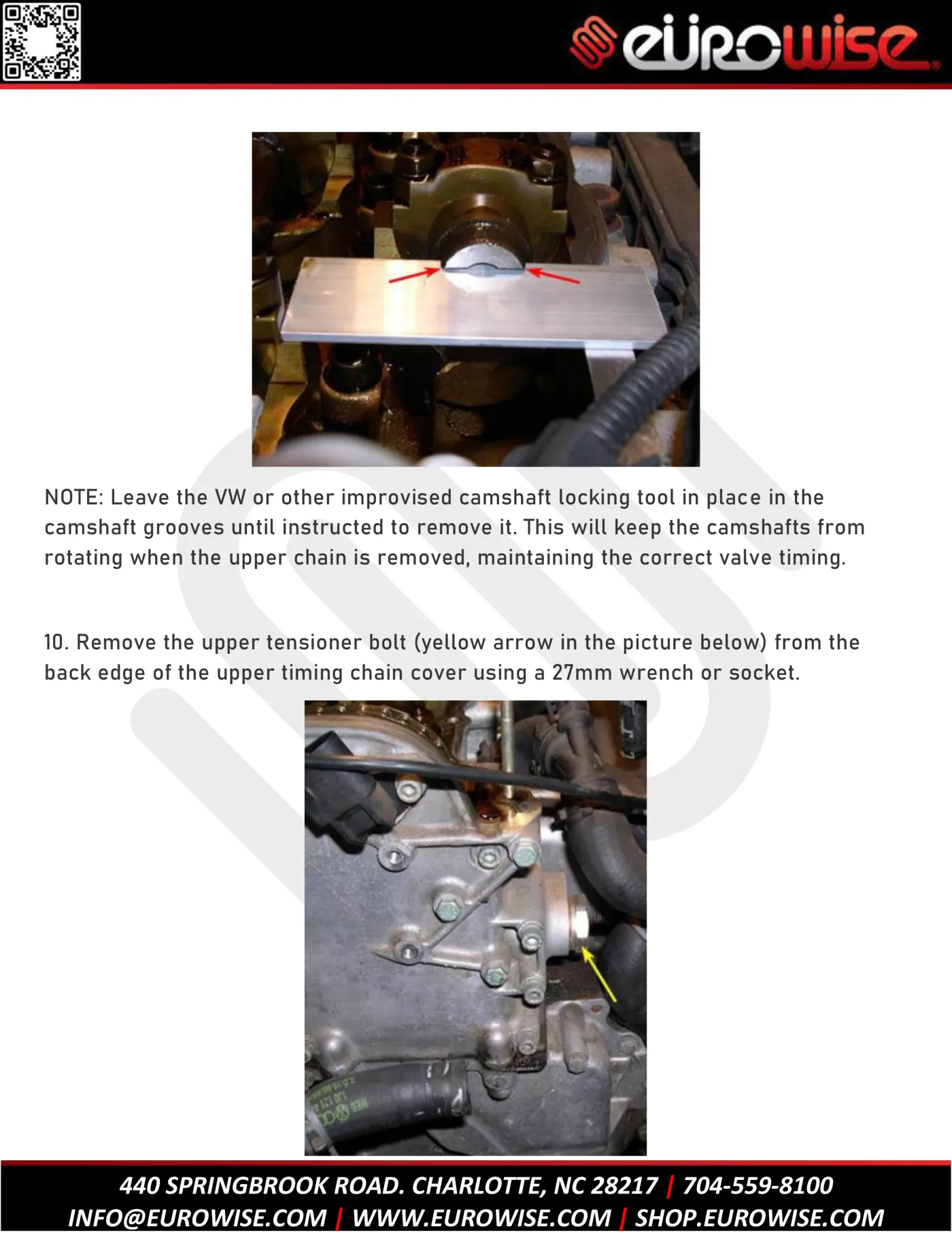 12V VR6 TIMING CHAIN AND GUIDES REPLACEMENT — page 12 of 45