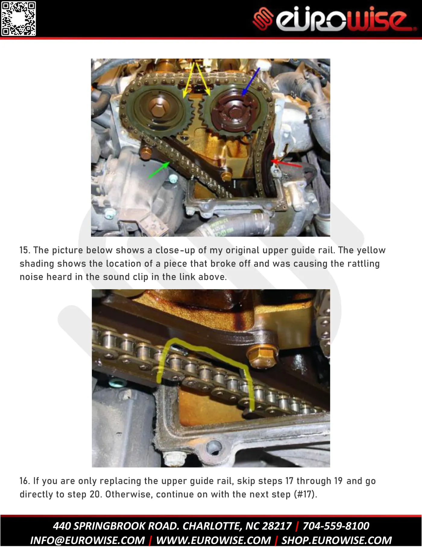 12V VR6 TIMING CHAIN AND GUIDES REPLACEMENT — page 15 of 45