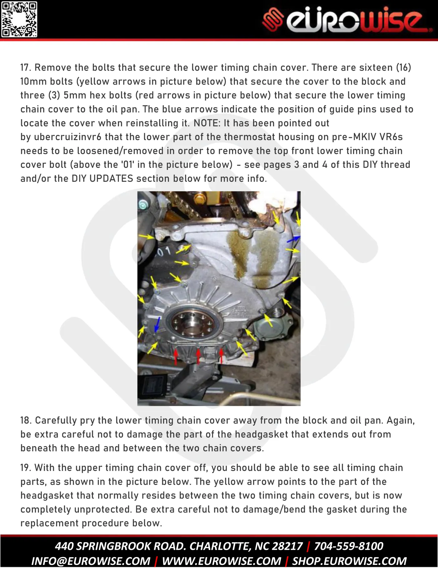 12V VR6 TIMING CHAIN AND GUIDES REPLACEMENT — page 16 of 45