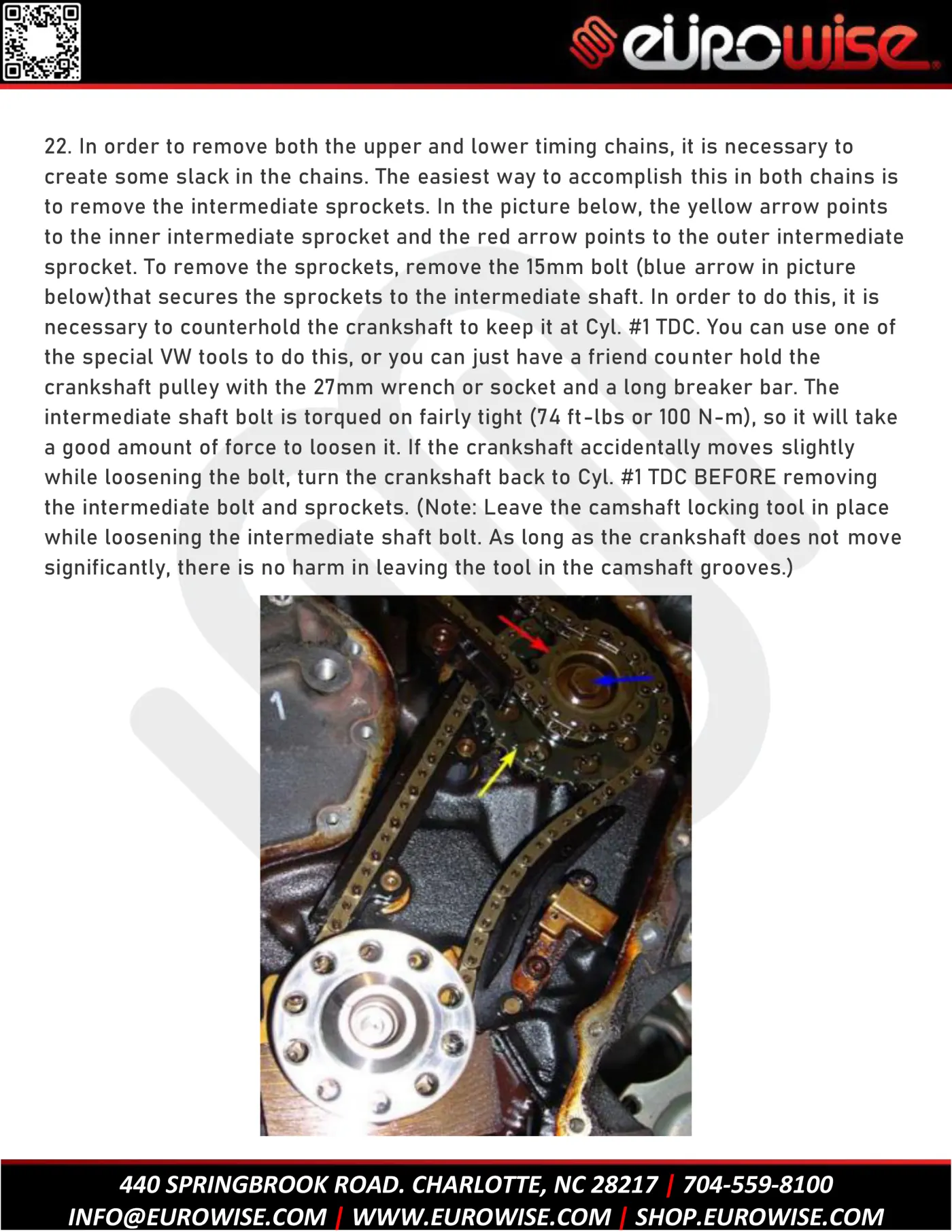 12V VR6 TIMING CHAIN AND GUIDES REPLACEMENT — page 19 of 45