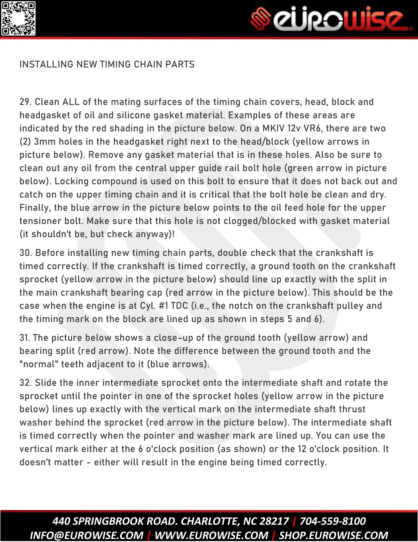 12V VR6 TIMING CHAIN AND GUIDES REPLACEMENT — page 22 of 45