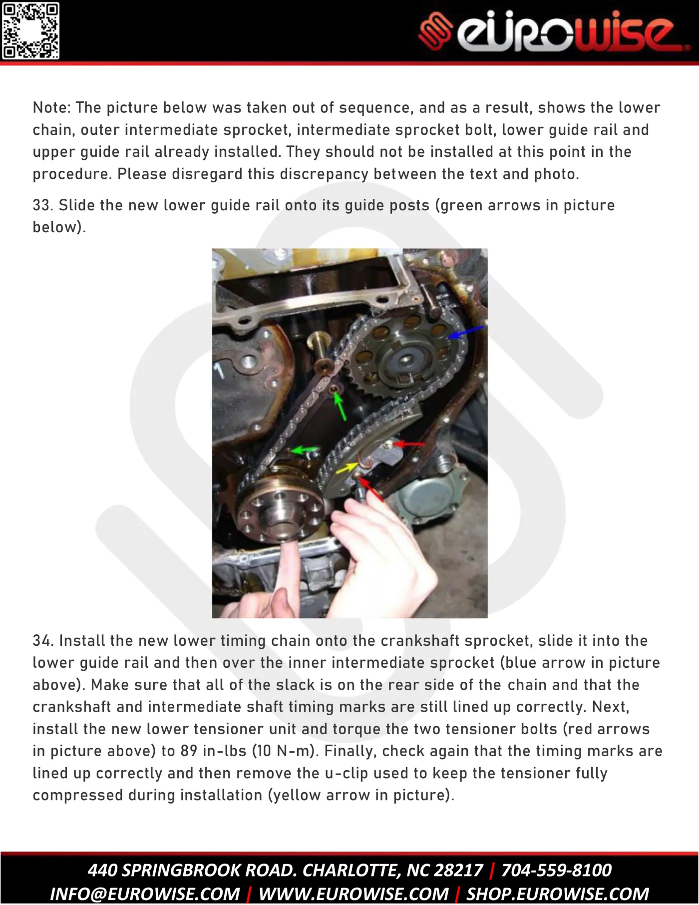 12V VR6 TIMING CHAIN AND GUIDES REPLACEMENT — page 23 of 45