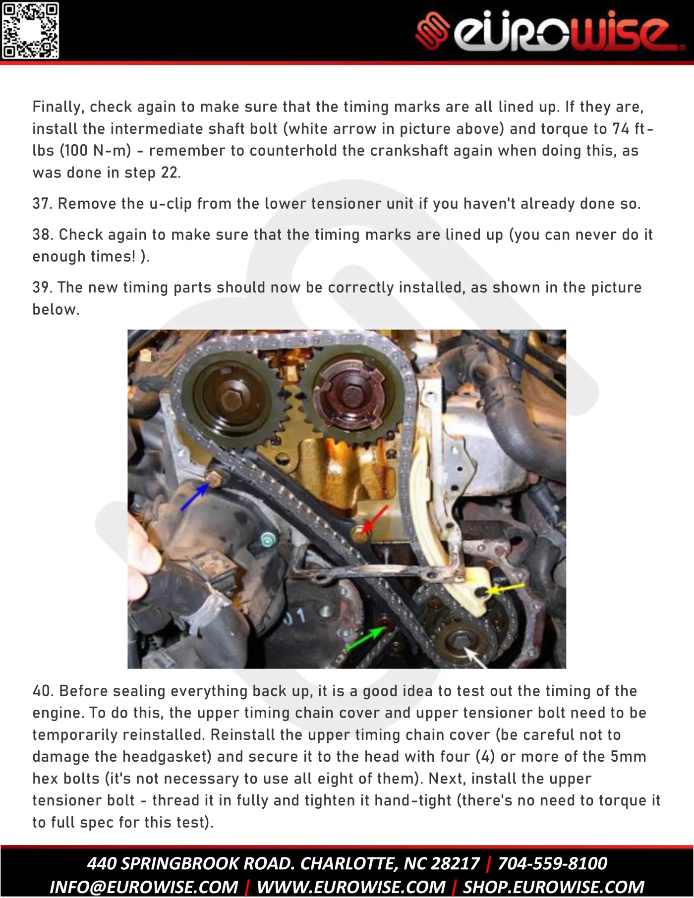 12V VR6 TIMING CHAIN AND GUIDES REPLACEMENT — page 26 of 45