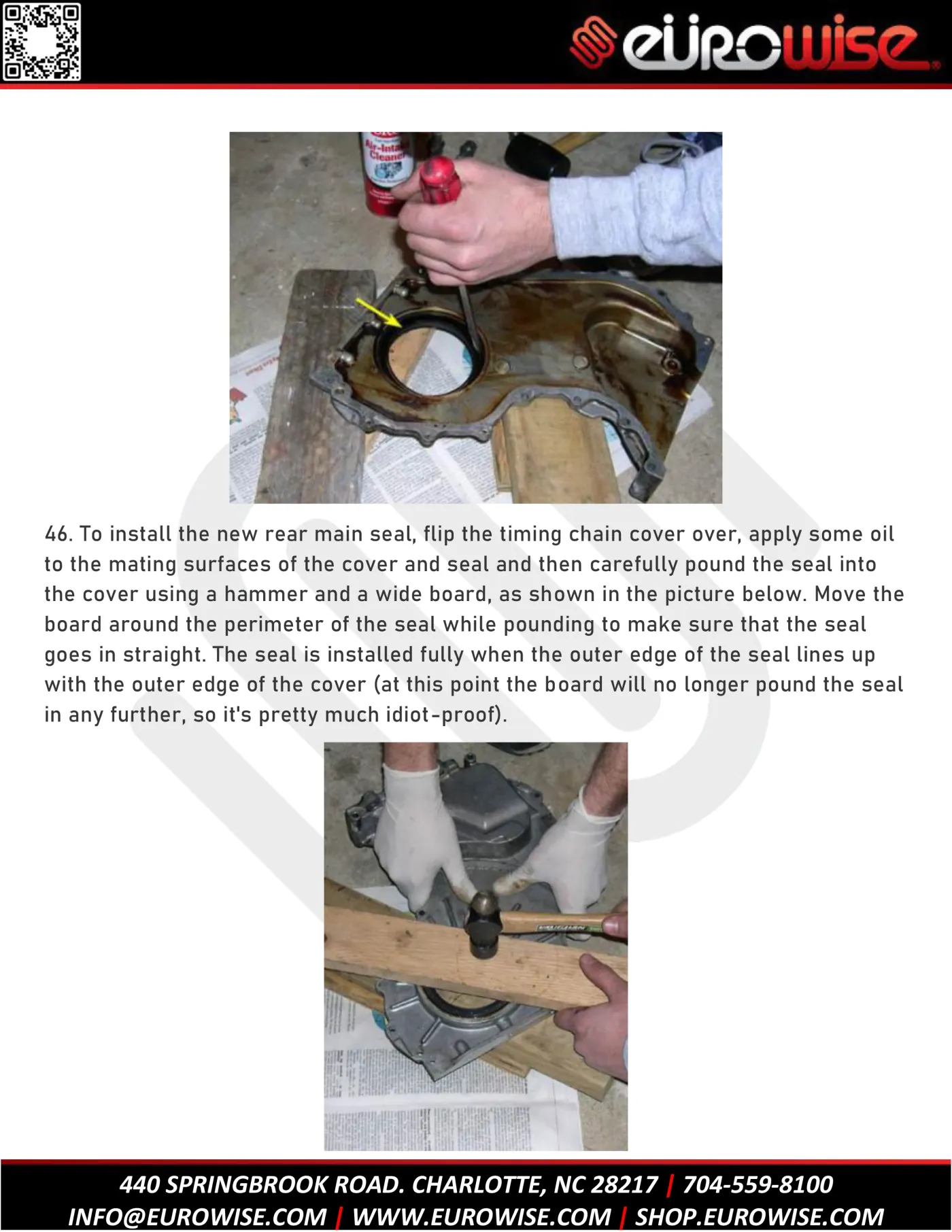 12V VR6 TIMING CHAIN AND GUIDES REPLACEMENT — page 28 of 45