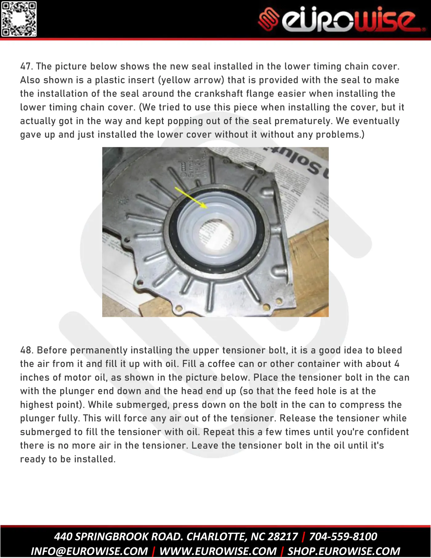 12V VR6 TIMING CHAIN AND GUIDES REPLACEMENT — page 29 of 45