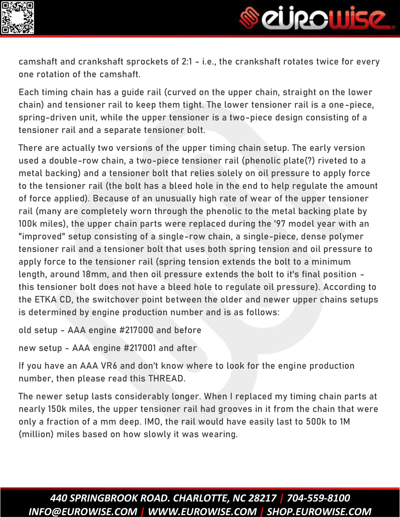 12V VR6 TIMING CHAIN AND GUIDES REPLACEMENT — page 3 of 45