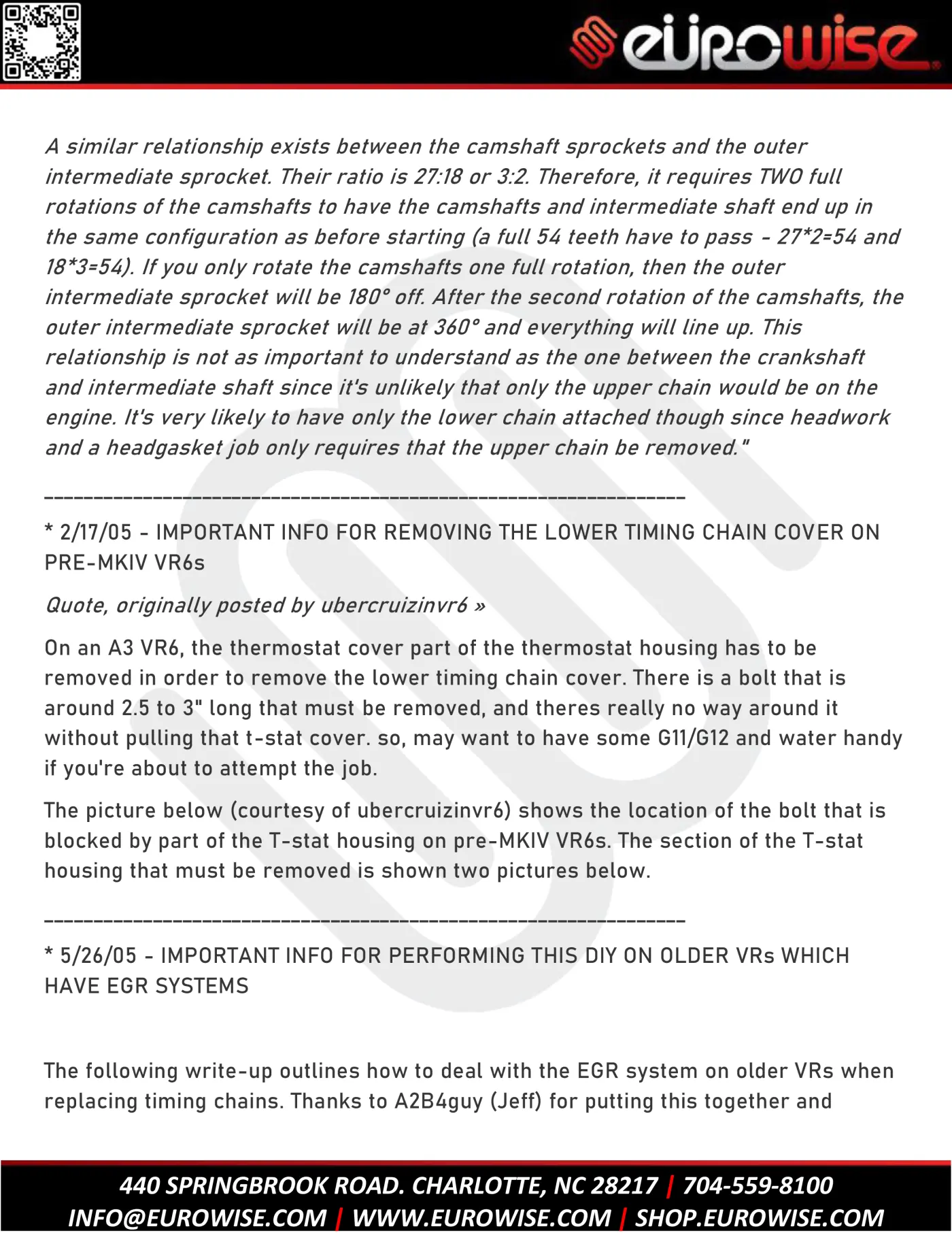 12V VR6 TIMING CHAIN AND GUIDES REPLACEMENT — page 36 of 45