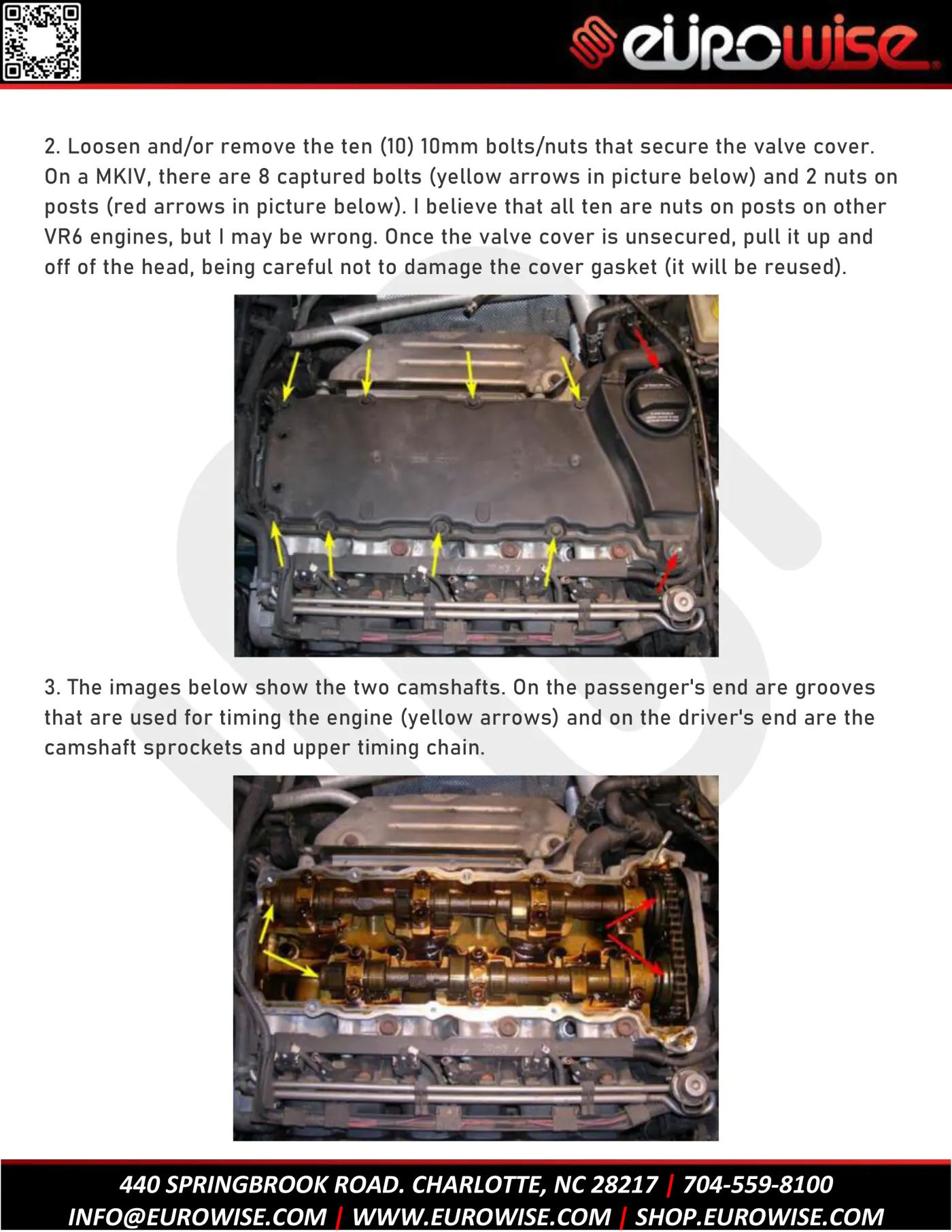 12V VR6 TIMING CHAIN AND GUIDES REPLACEMENT — page 7 of 45