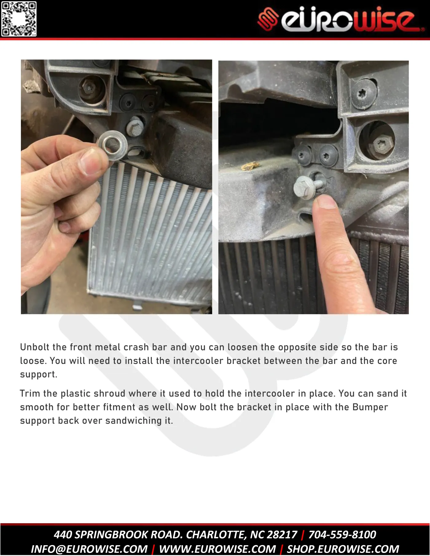 ( 2004-2010 ) Cayenne / Touareg Gen 1 Intercooler relocation brackets Type A / Type B — page 2 of 6