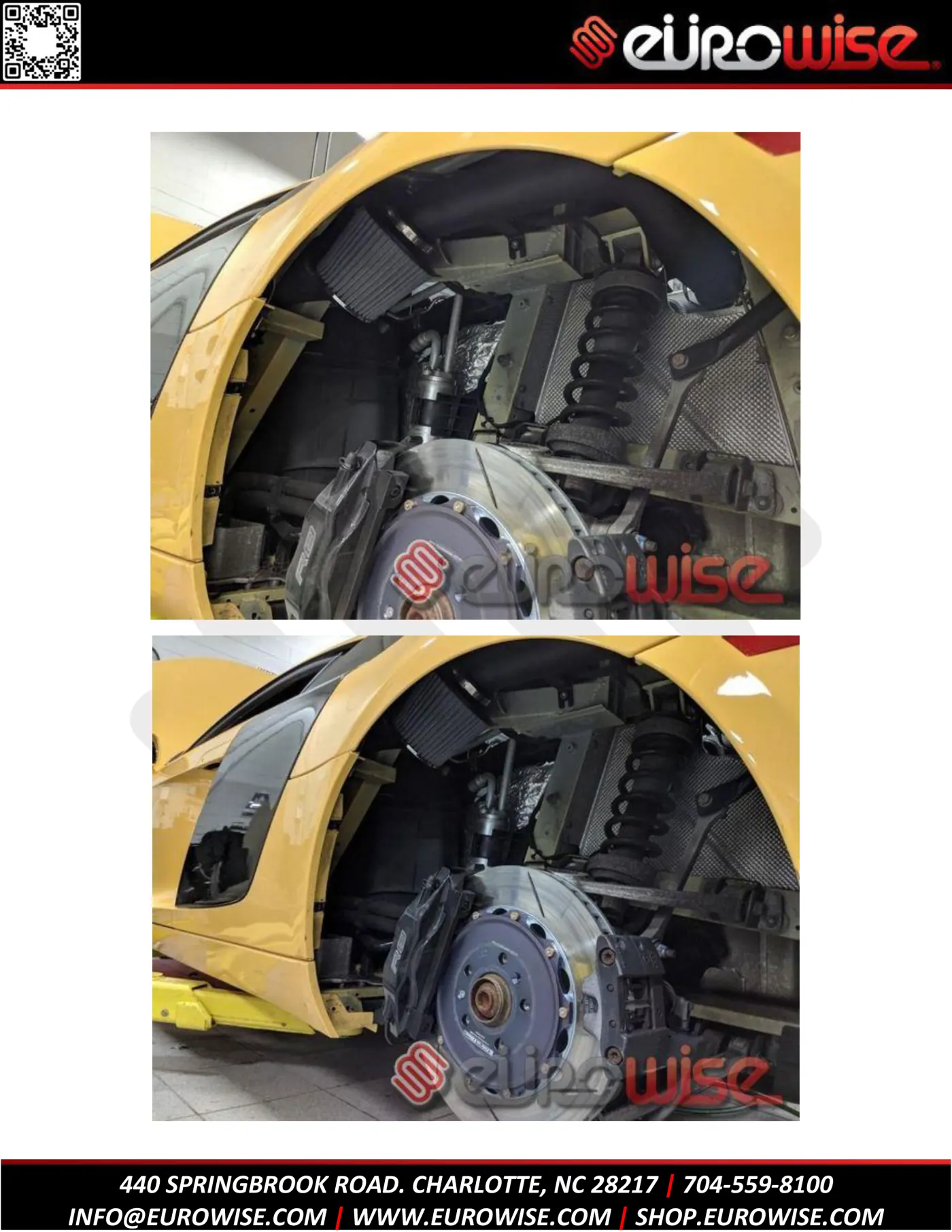 Audi R8 V8 / V10 intake installation — page 13 of 14