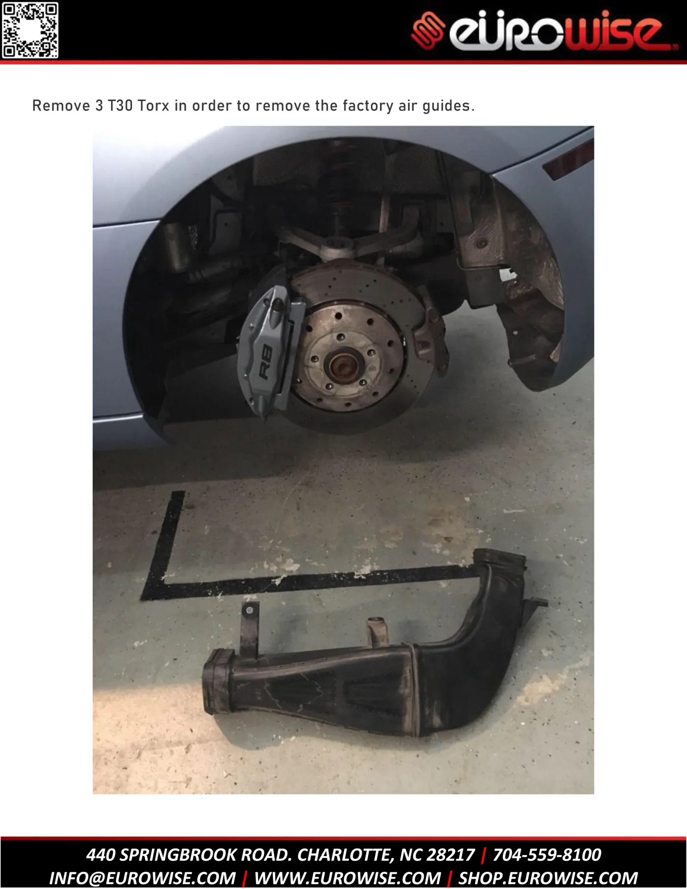 Audi R8 V8 / V10 intake installation — page 2 of 14
