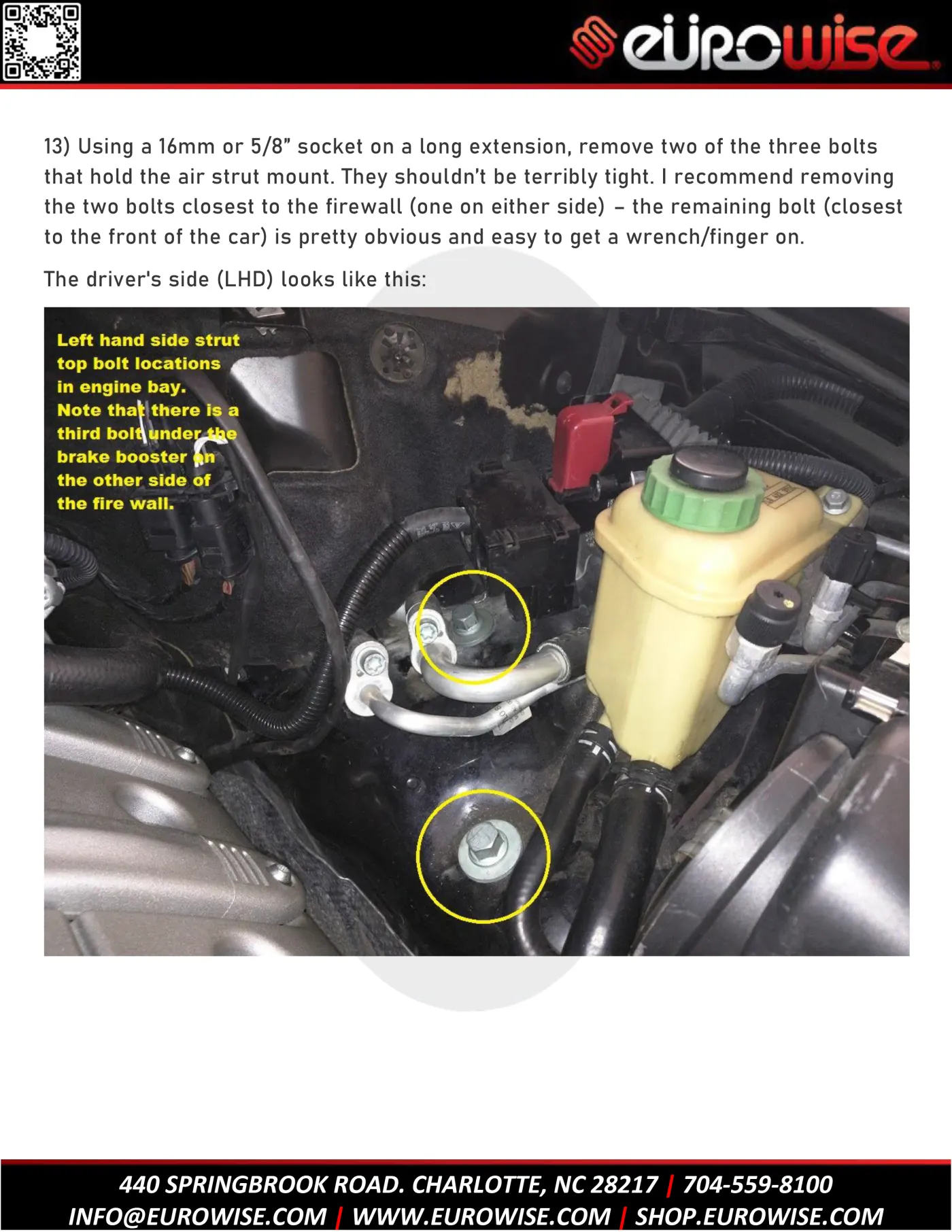 Cayenne / Touareg 3″ air suspension lift install guide — page 10 of 36