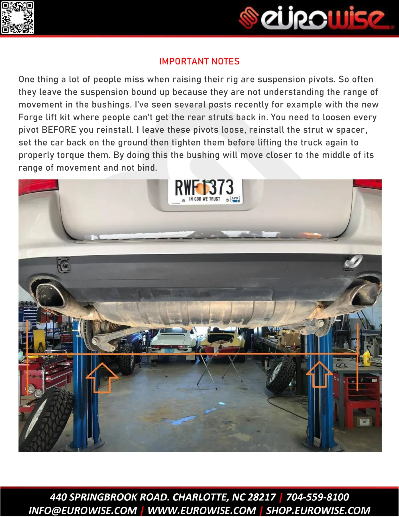 Cayenne / Touareg 3″ air suspension lift install guide — page 29 of 36