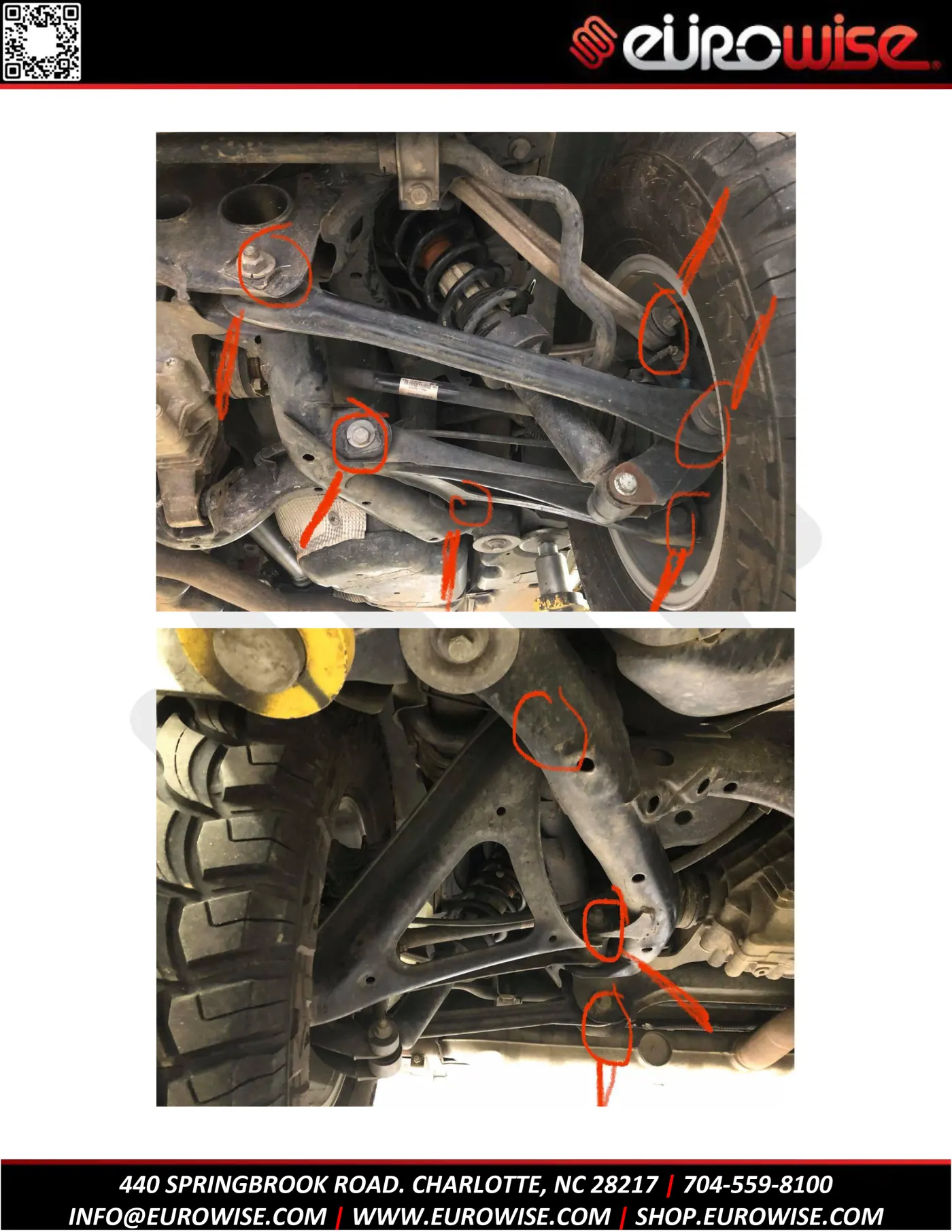 Cayenne / Touareg 3″ air suspension lift install guide — page 30 of 36