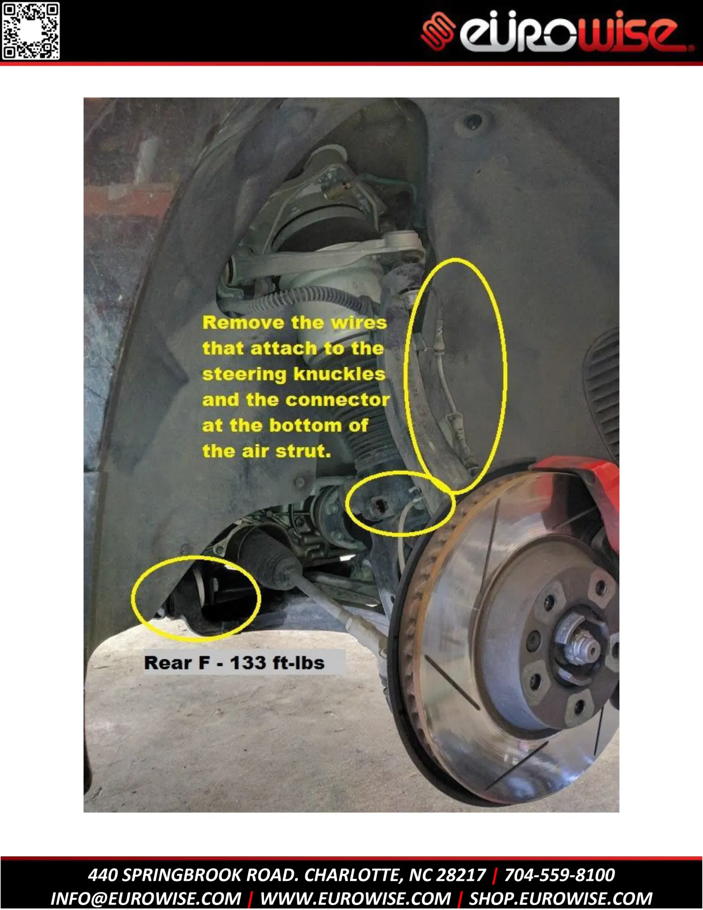 Cayenne / Touareg 3″ air suspension lift install guide — page 7 of 36