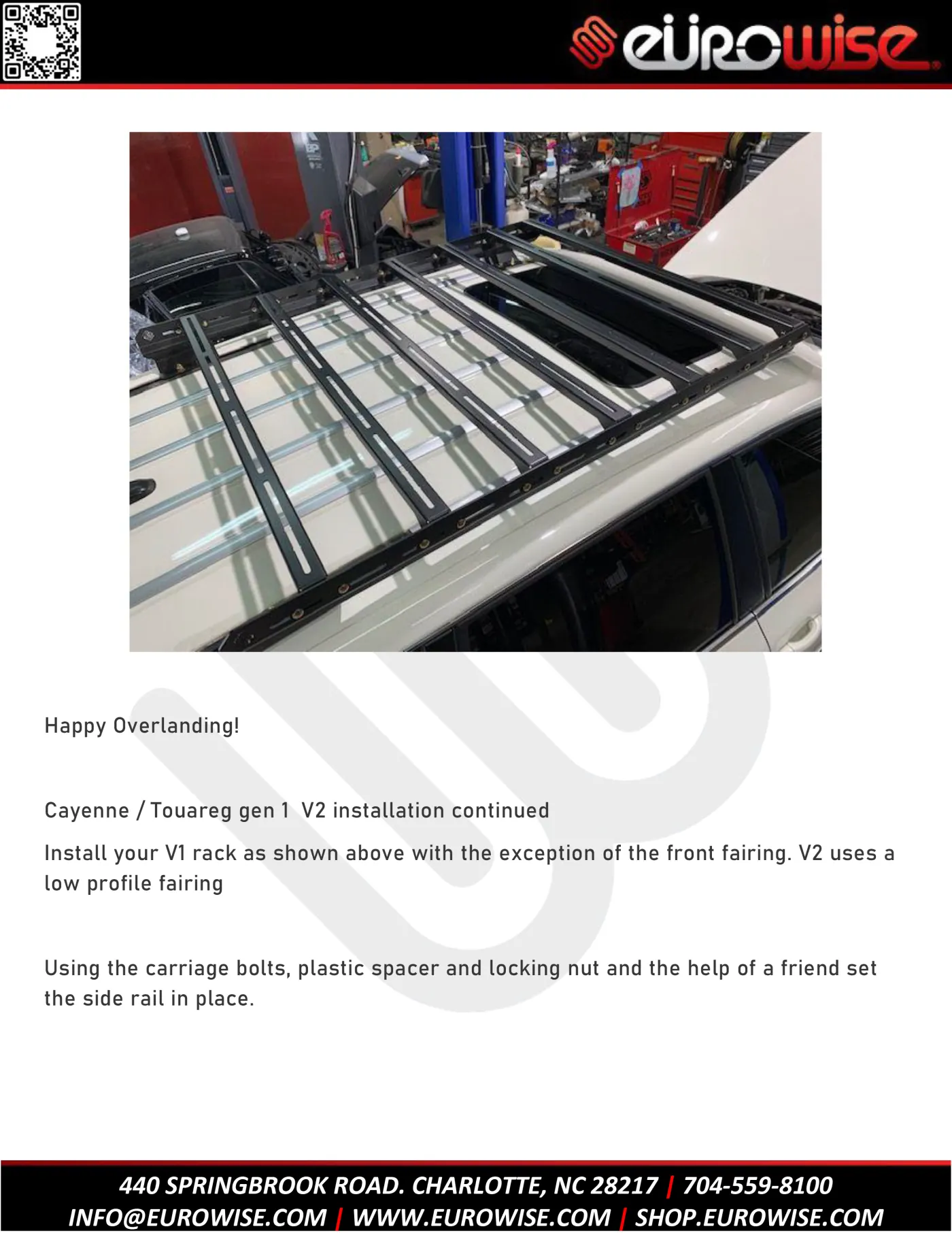 RE: Cayenne / Touareg gen 1 / Modular roof rack installation V1 and V2 — page 6 of 12