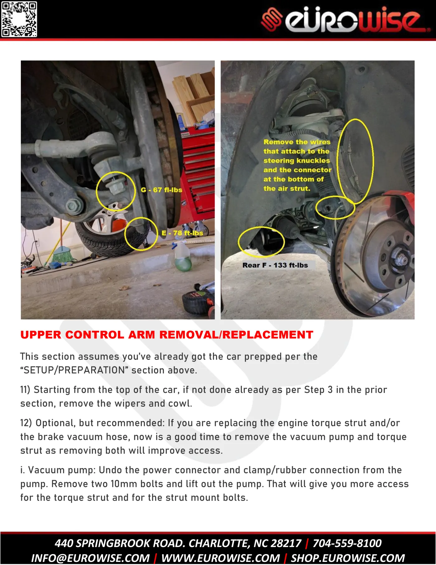 Cayenne / Touareg Upper control arm installation — page 6 of 13