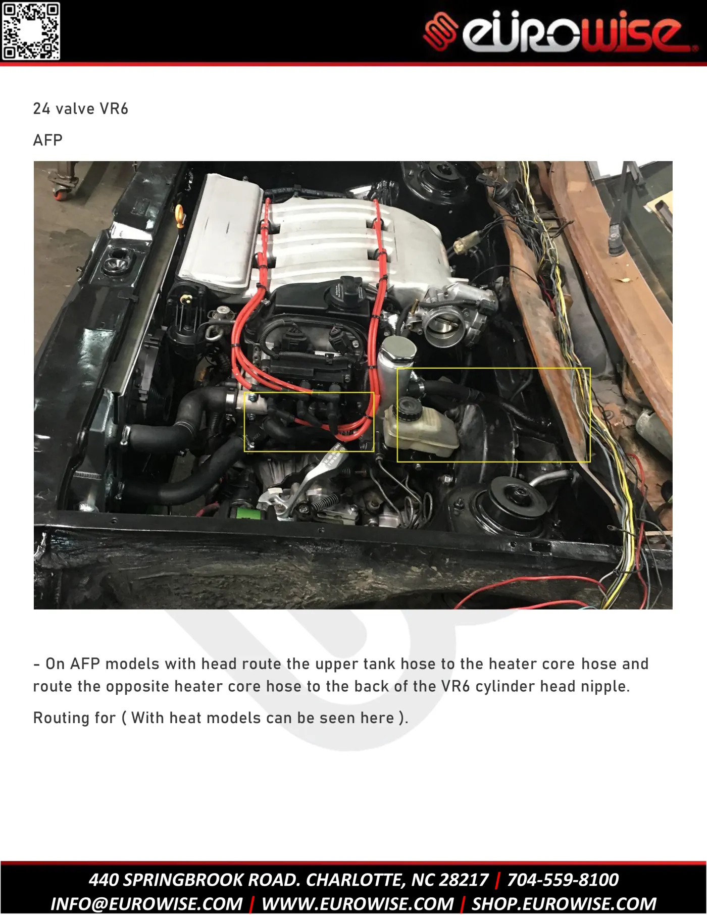 Eurowise Coolant tank mounting and hose routing — page 2 of 5