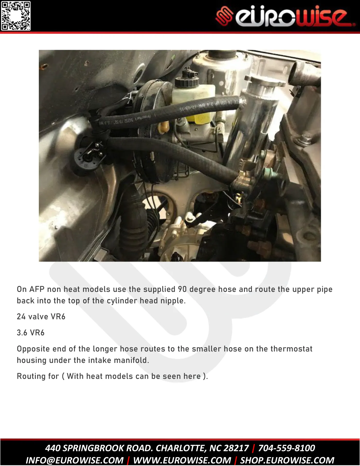 Eurowise Coolant tank mounting and hose routing — page 3 of 5