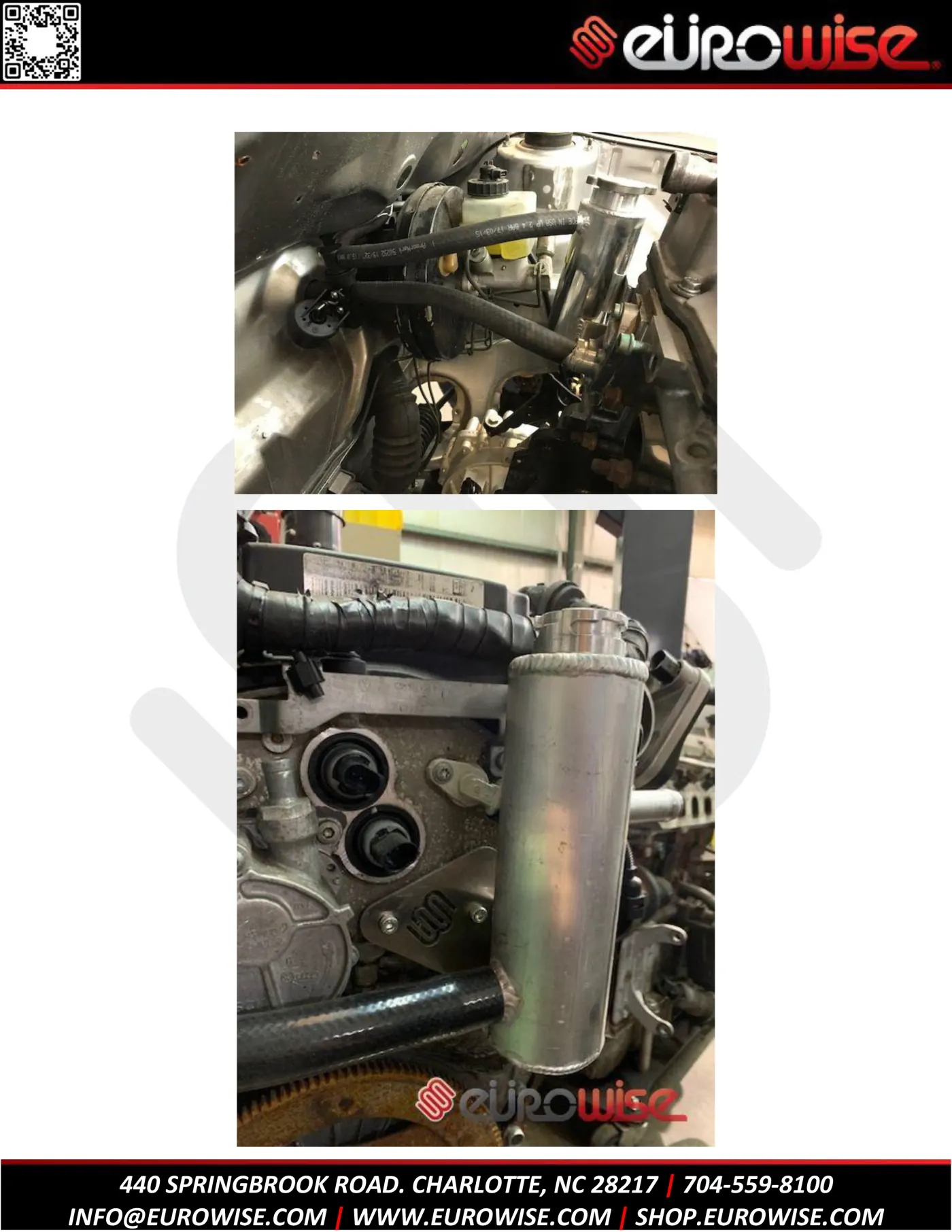 Eurowise Coolant tank mounting and hose routing — page 4 of 5