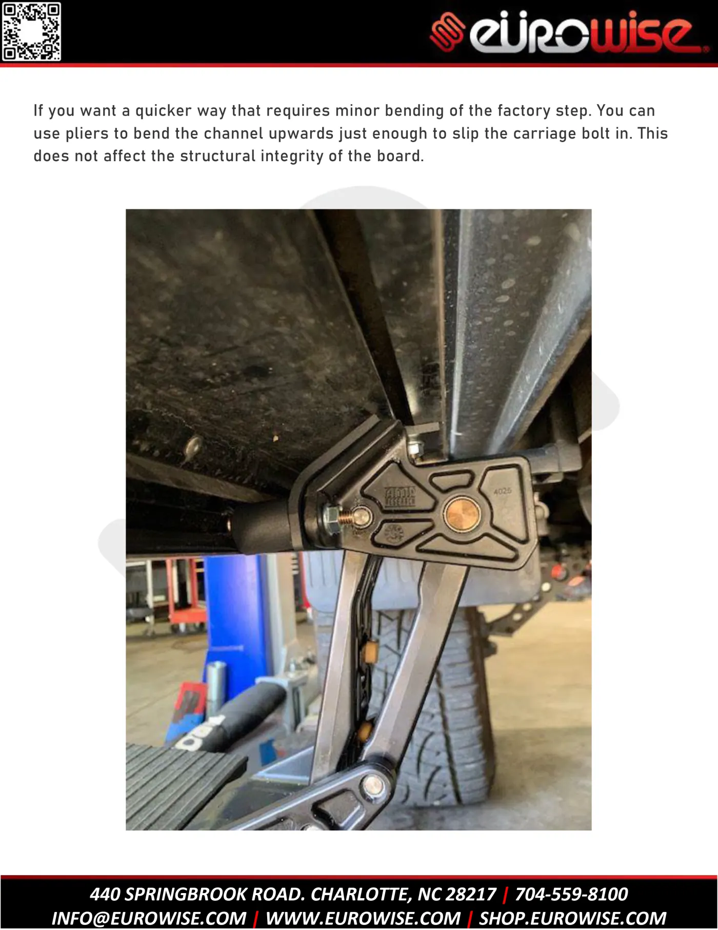 Eurowise G Wagon Electric Step Instructions ( W463 ) — page 13 of 21