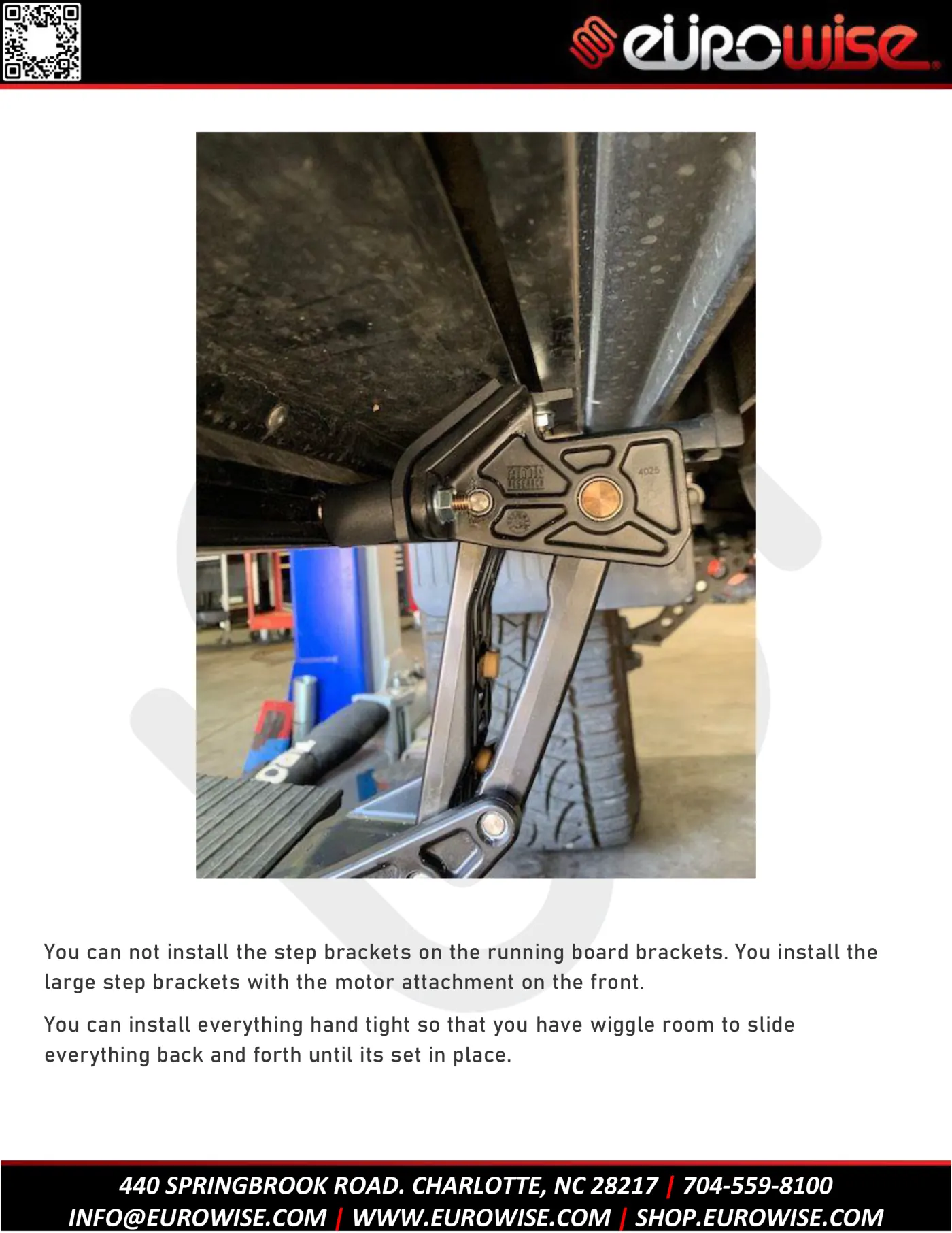 Eurowise G Wagon Electric Step Instructions ( W463 ) — page 14 of 21