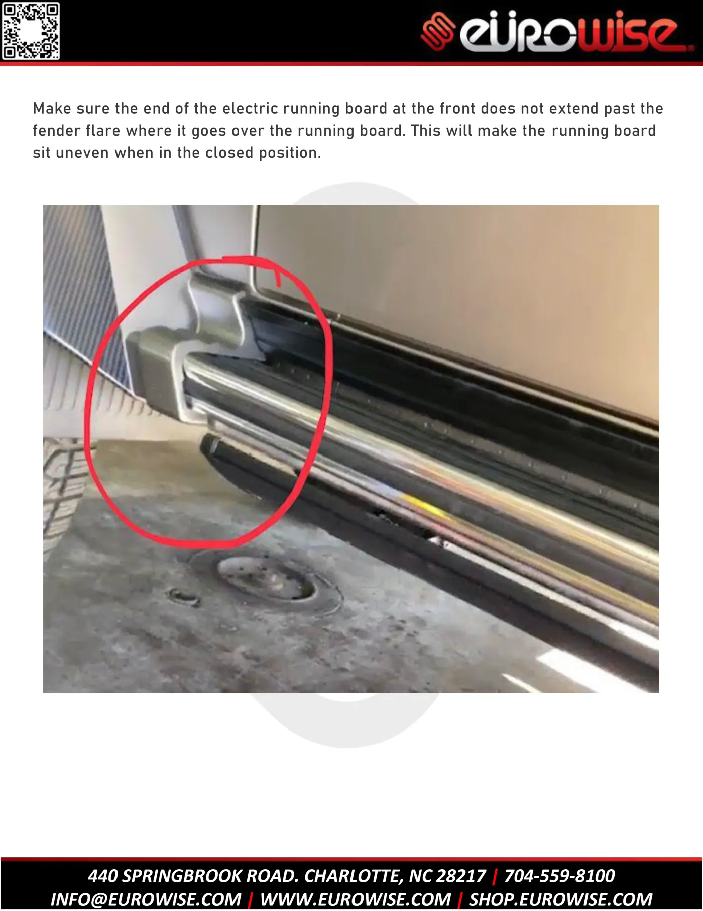 Eurowise G Wagon Electric Step Instructions ( W463 ) — page 17 of 21