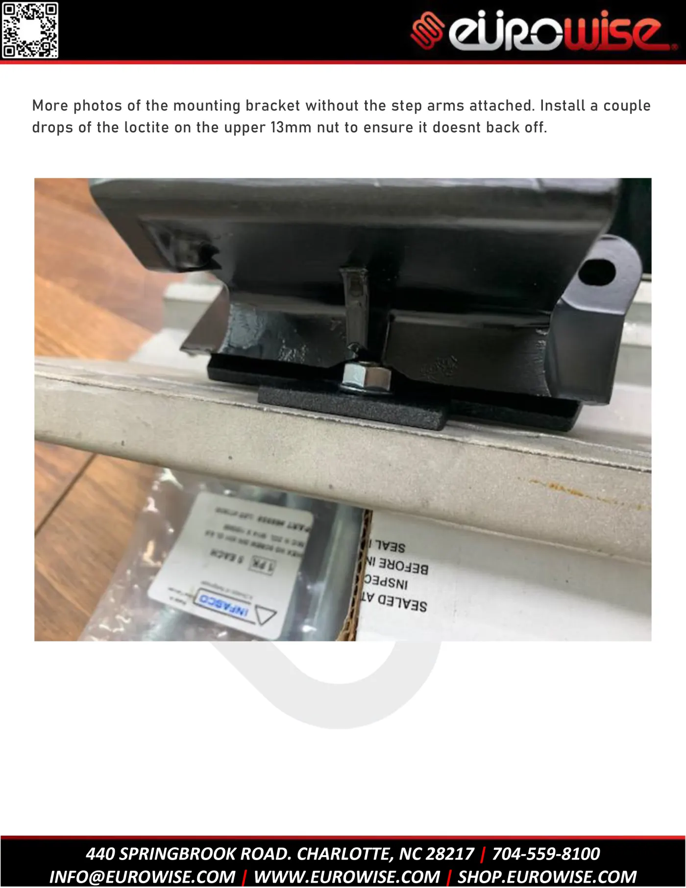 Eurowise G Wagon Electric Step Instructions ( W463 ) — page 19 of 21