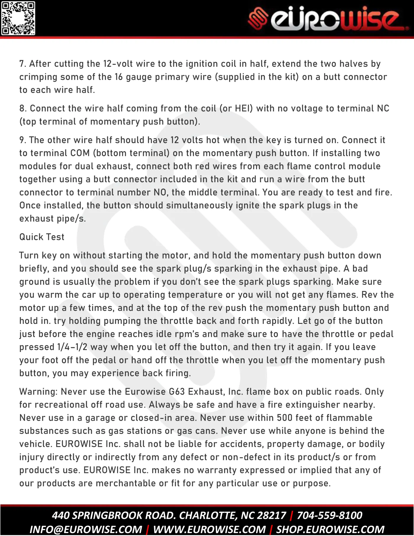 Eurowise Mercedes G63 Flame exhaust installation — page 2 of 4