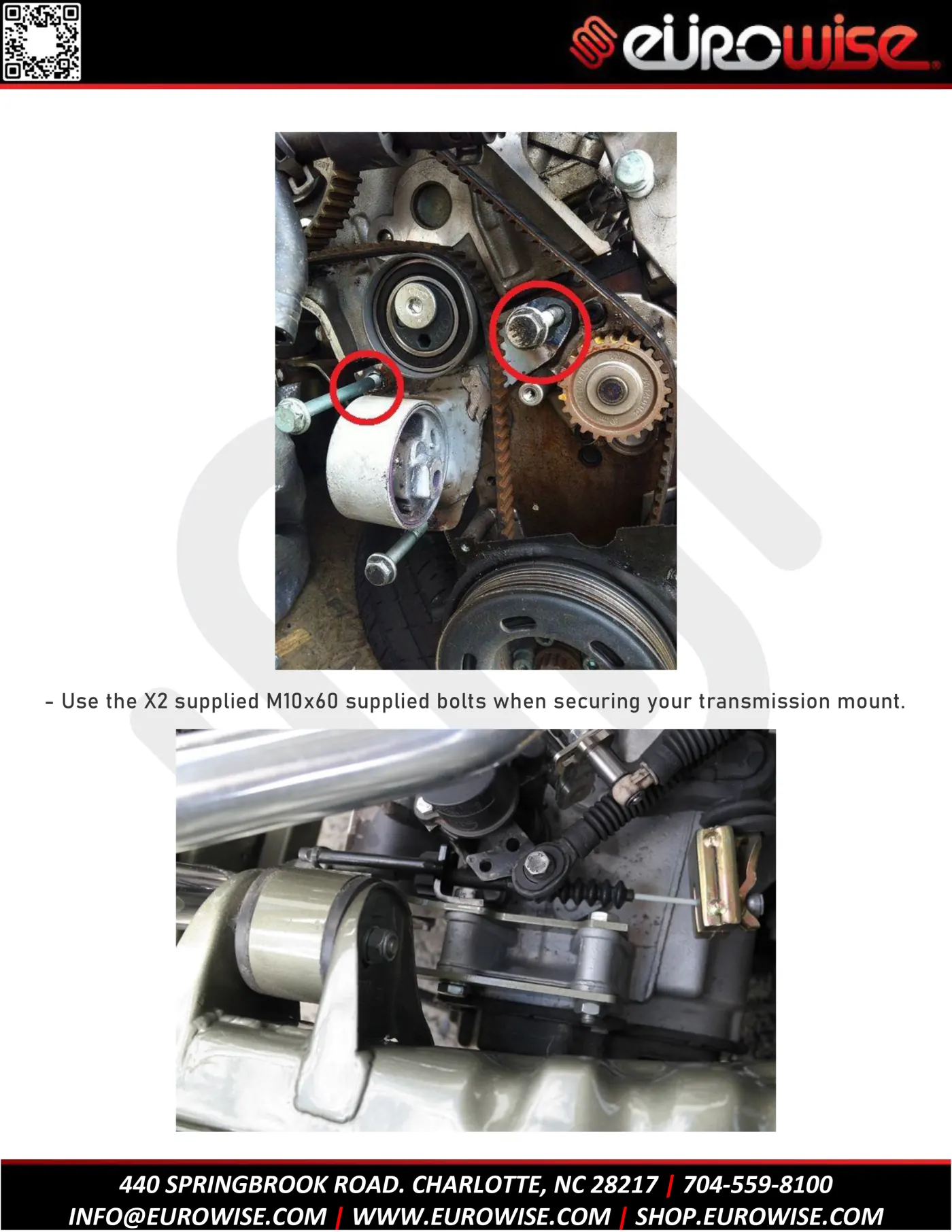 Eurowise – MK1 1.8t / AEG / FSI engine mount conversion kit guide — page 3 of 8