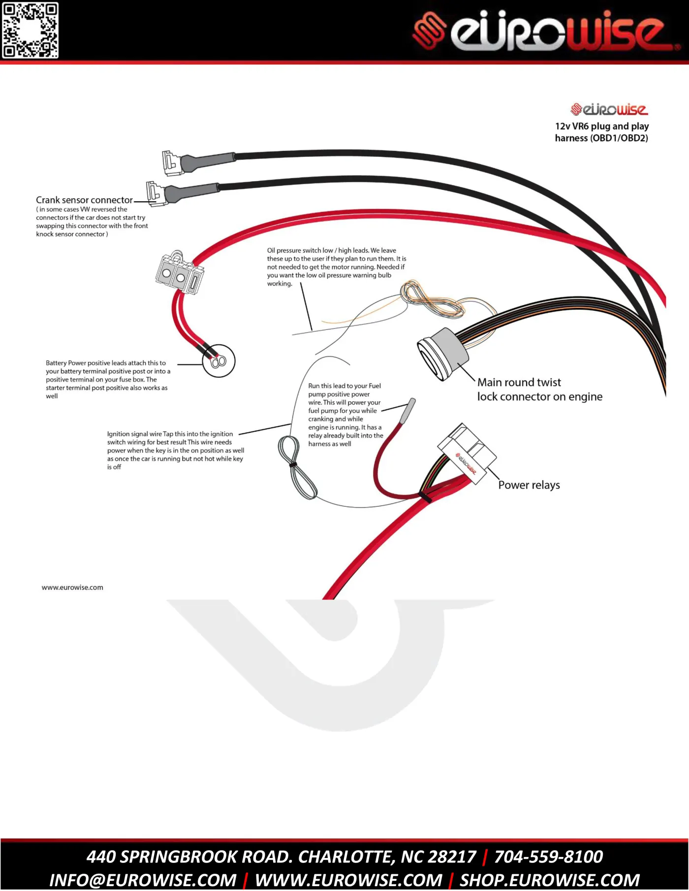 Eurowise MK1 VR6 OBD2 Plug and Play Engine Harness Install Guide — page 3 of 4