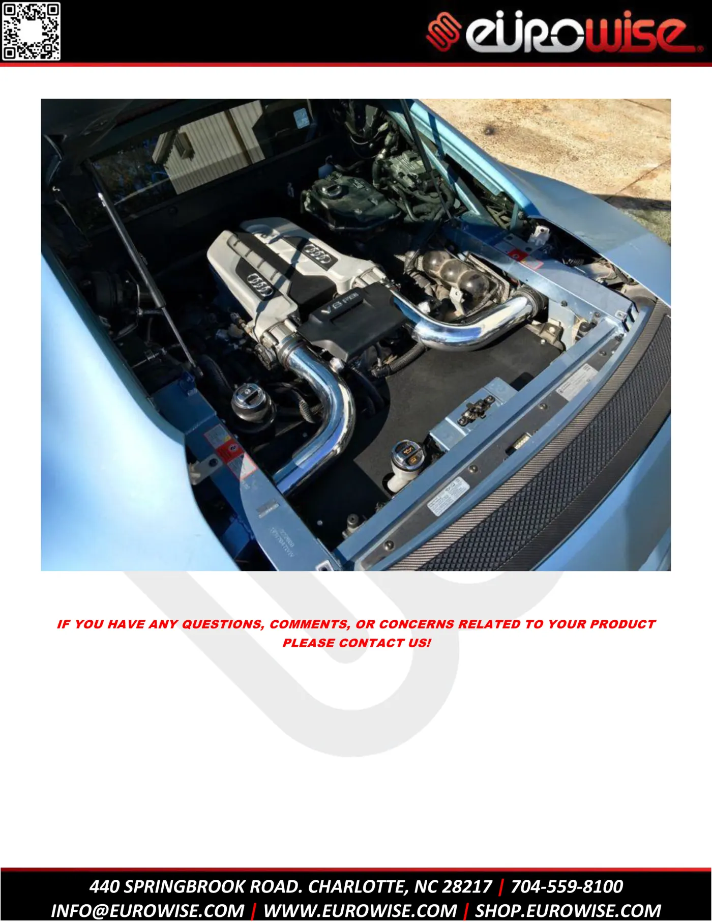 Eurowise R8 intake installation DIY — page 12 of 12