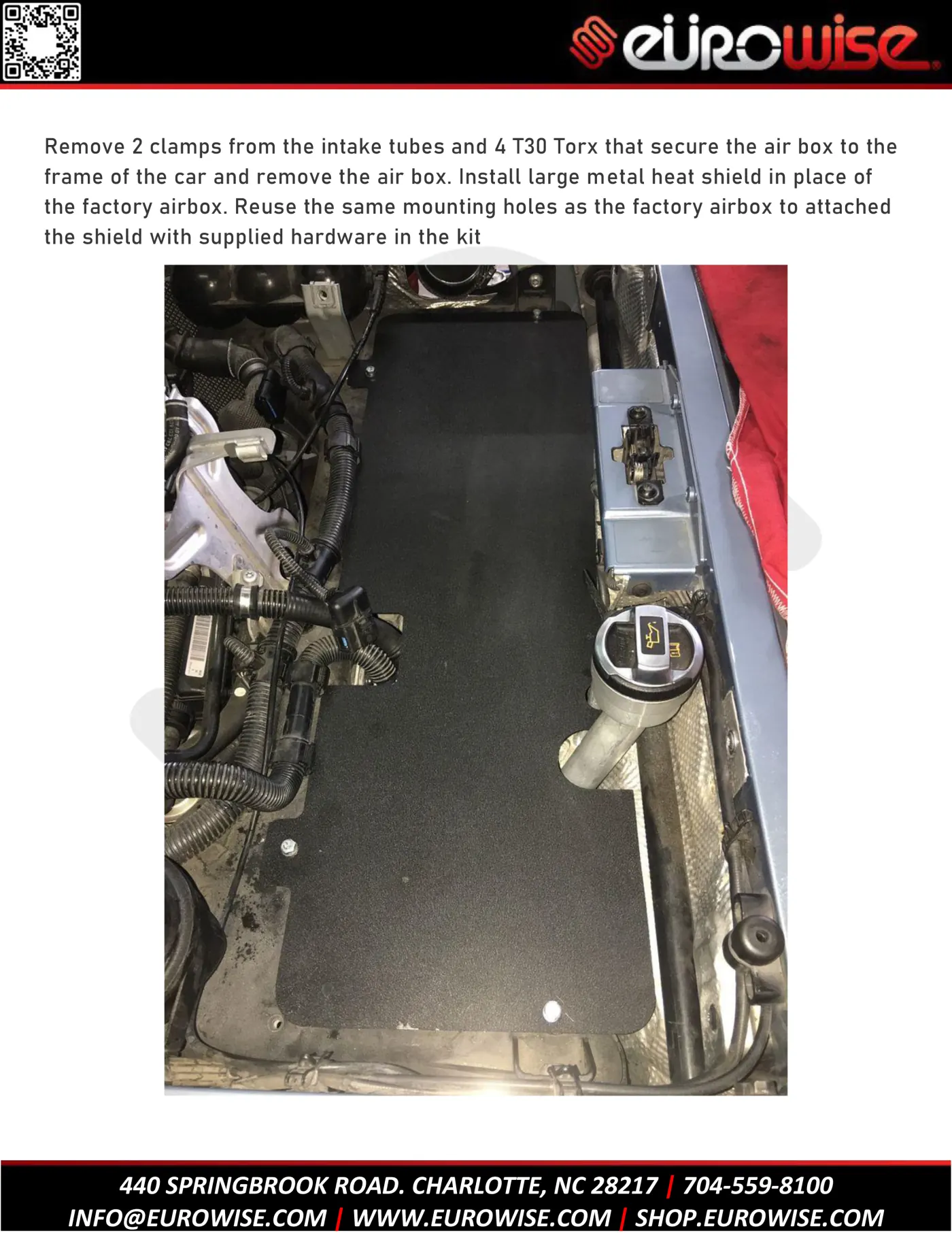 Eurowise R8 intake installation DIY — page 4 of 12