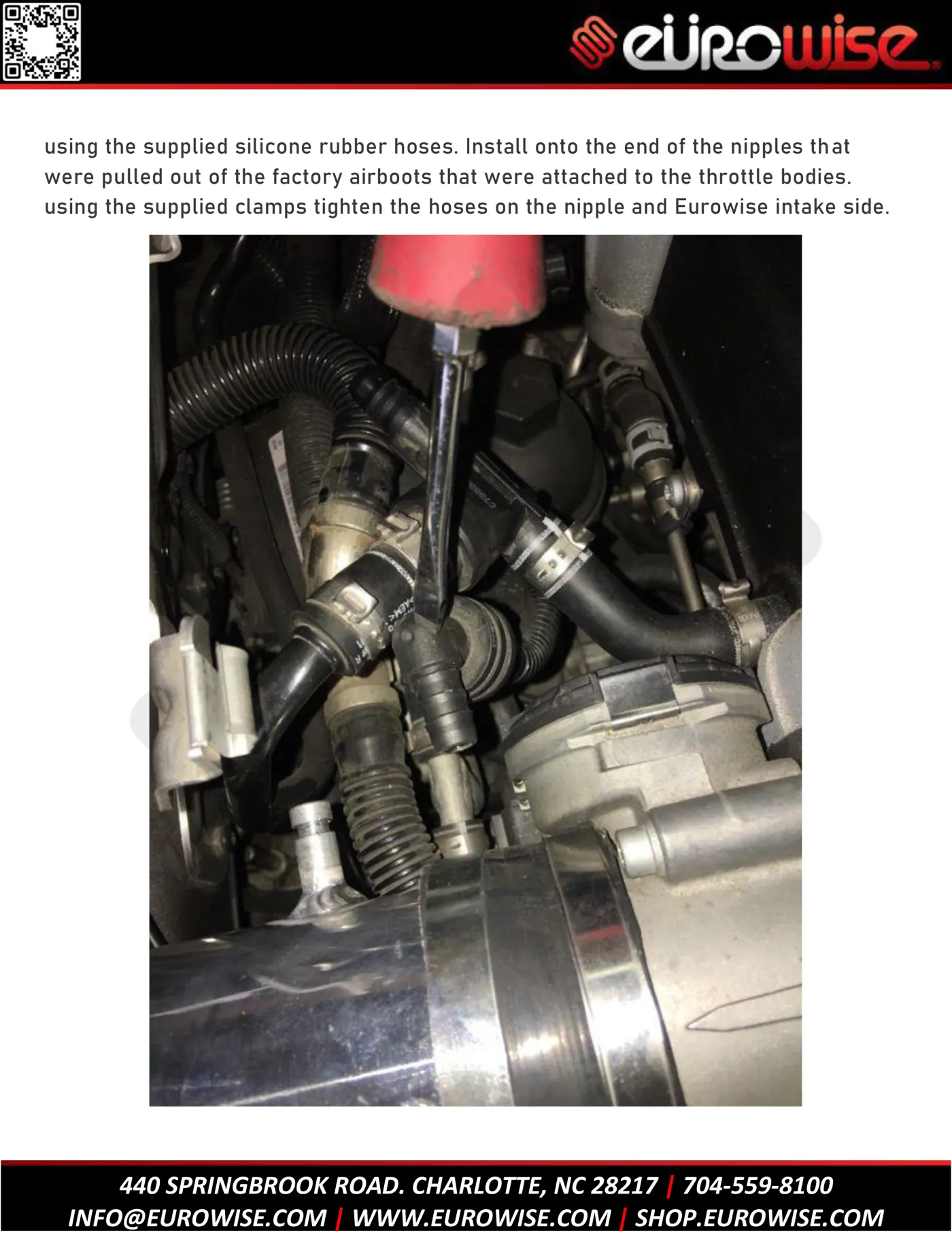 Eurowise R8 intake installation DIY — page 7 of 12