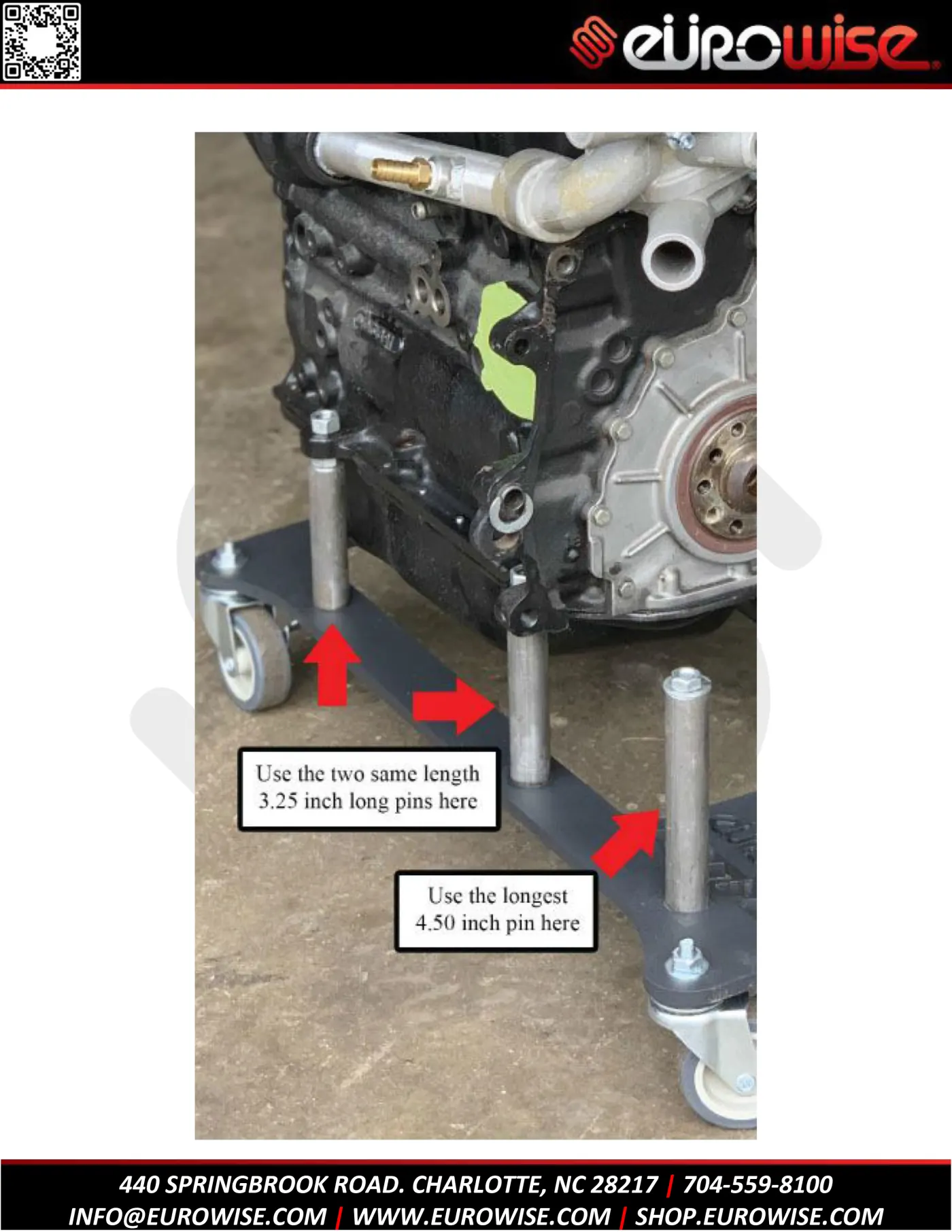 Eurowise VR6 / 1.8t engine dolly instructions — page 3 of 4