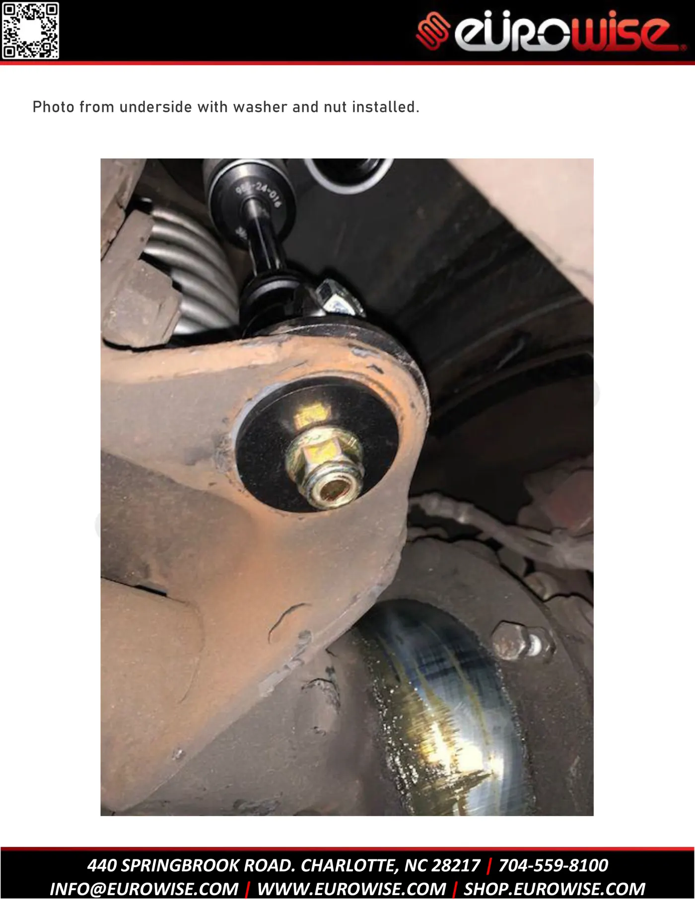 G-Class Fox front shock bracket install — page 3 of 4