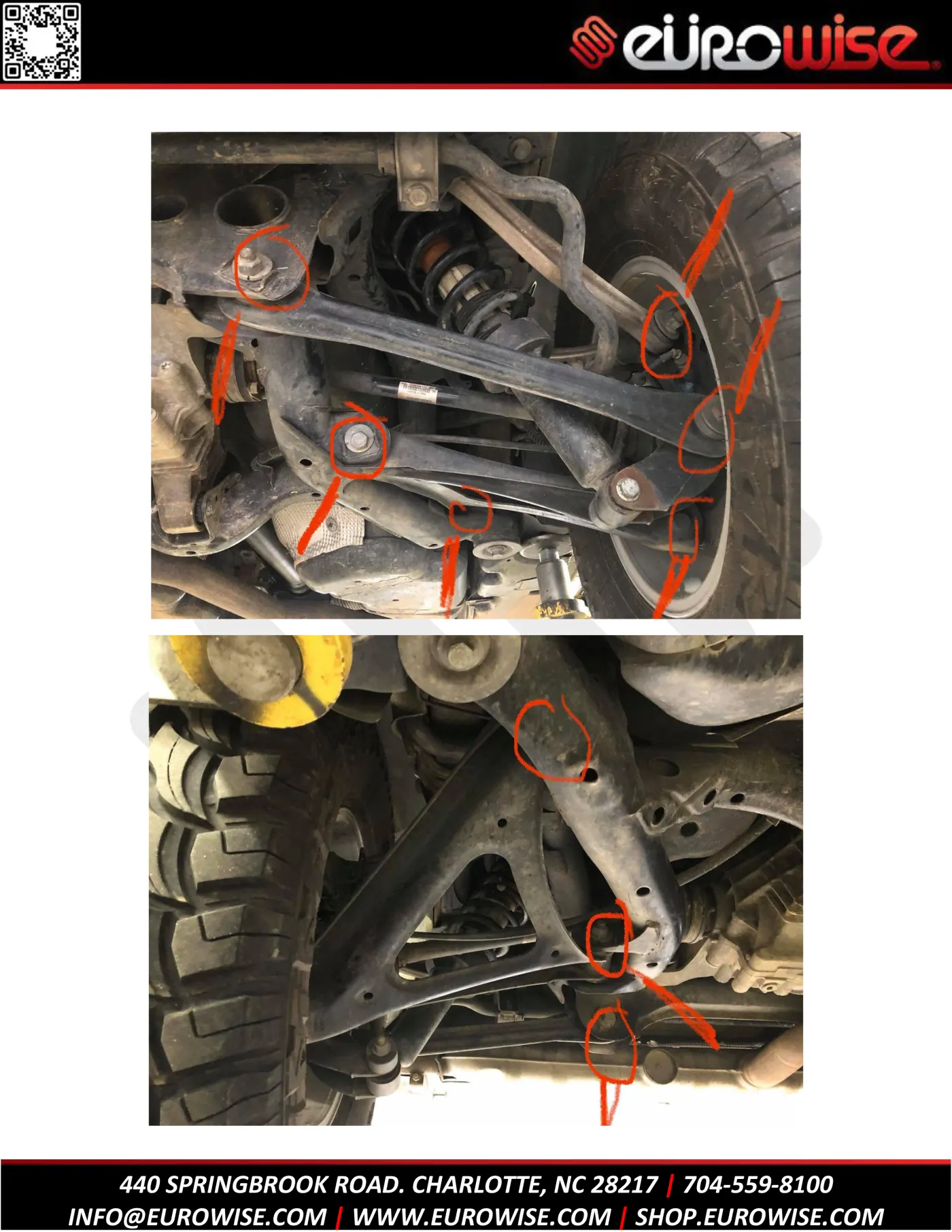 Gen 1 Cayenne/Touareg 2.5″ Lift Kit V2 Installation guide — page 18 of 21