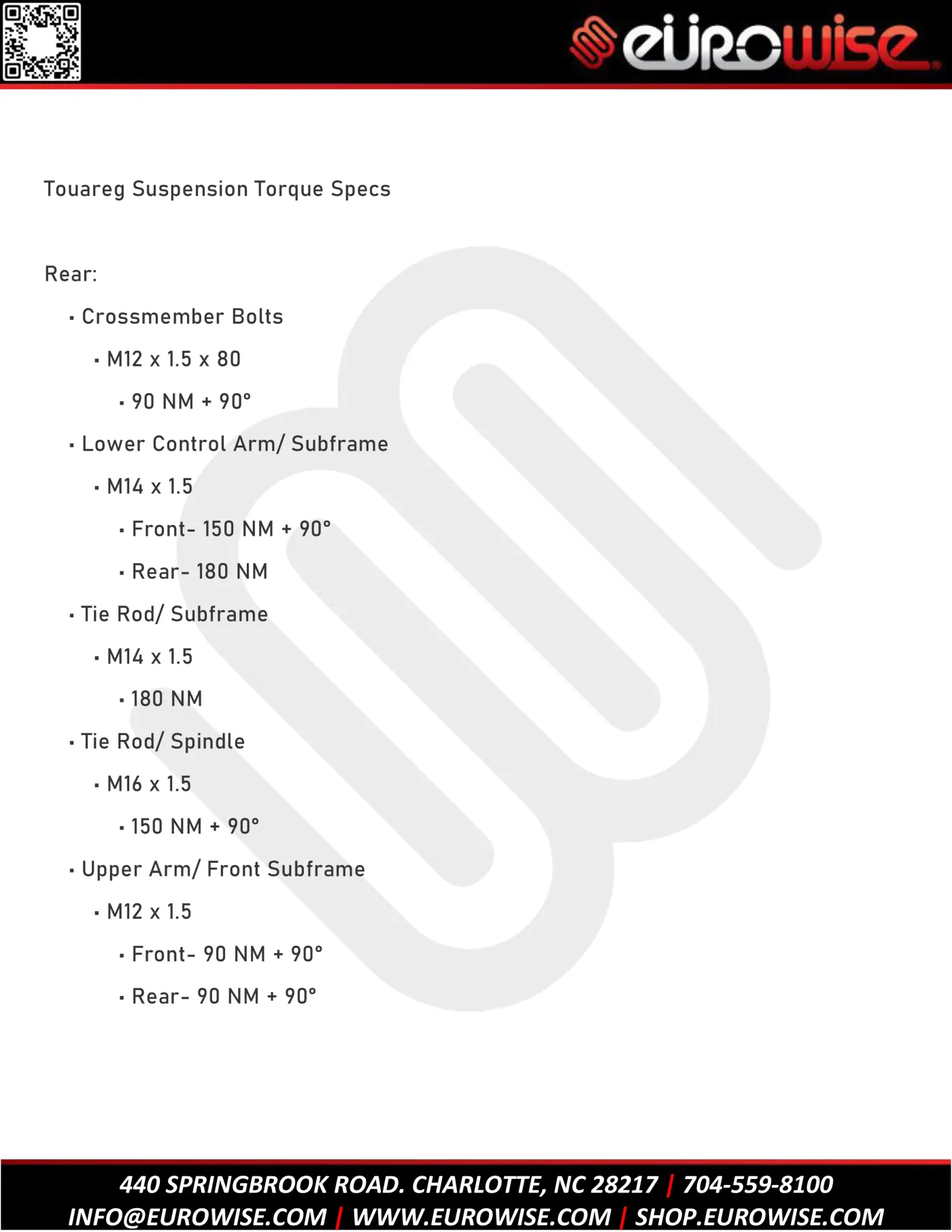 Gen 1 Cayenne/Touareg 2.5″ Lift Kit V2 Installation guide — page 19 of 21