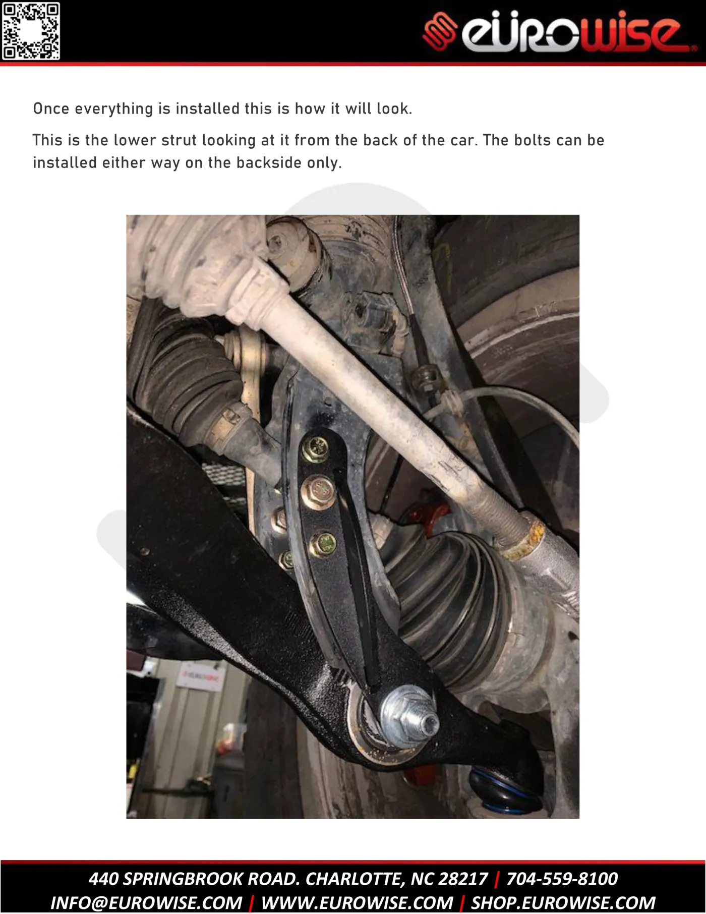 Gen 1 Cayenne/Touareg 2.5″ Lift Kit V2 Installation guide — page 3 of 21