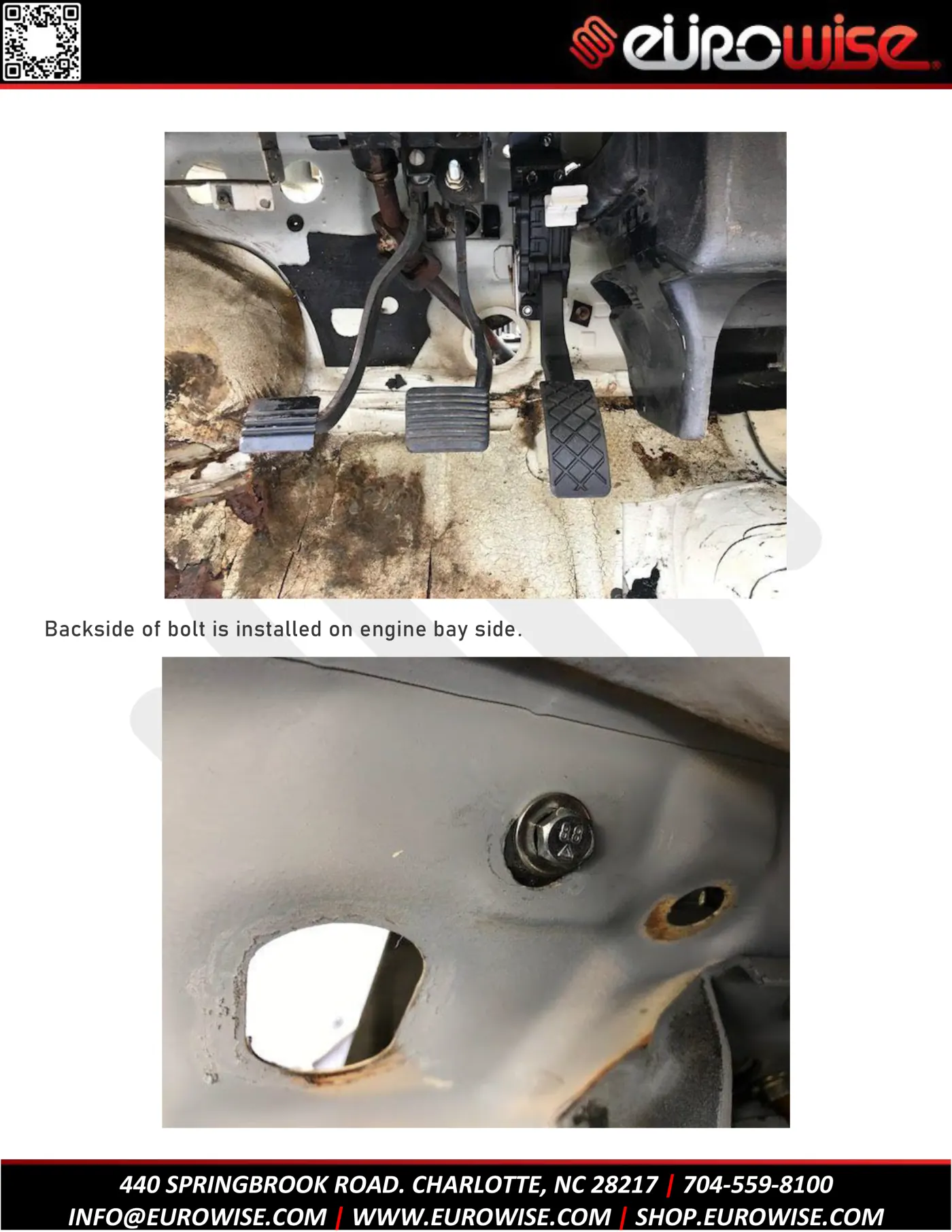 MK1 3.6 / MK6 pedal adapter bracket install — page 4 of 8